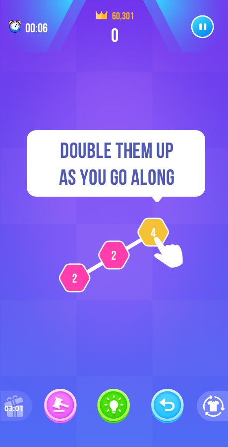 2248六边形益智游戏模板