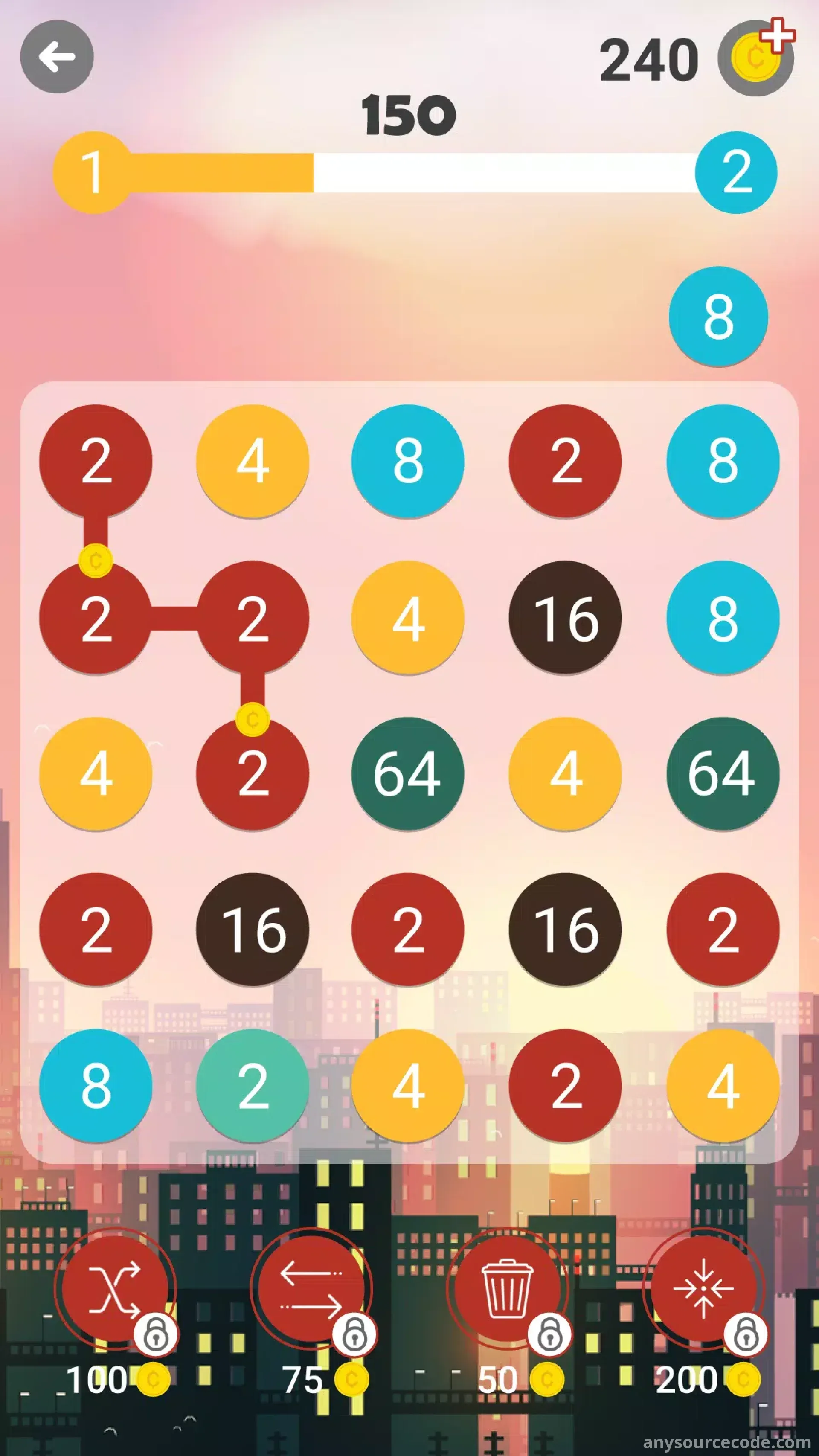 248：连接点与数字