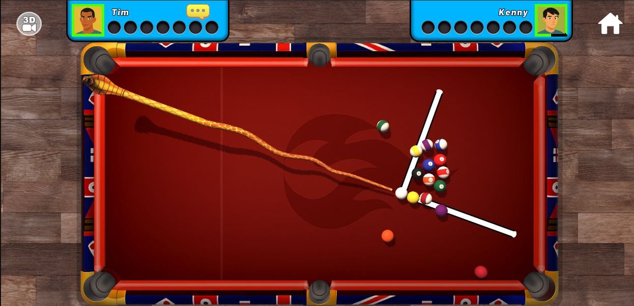 8球台球多人游戏