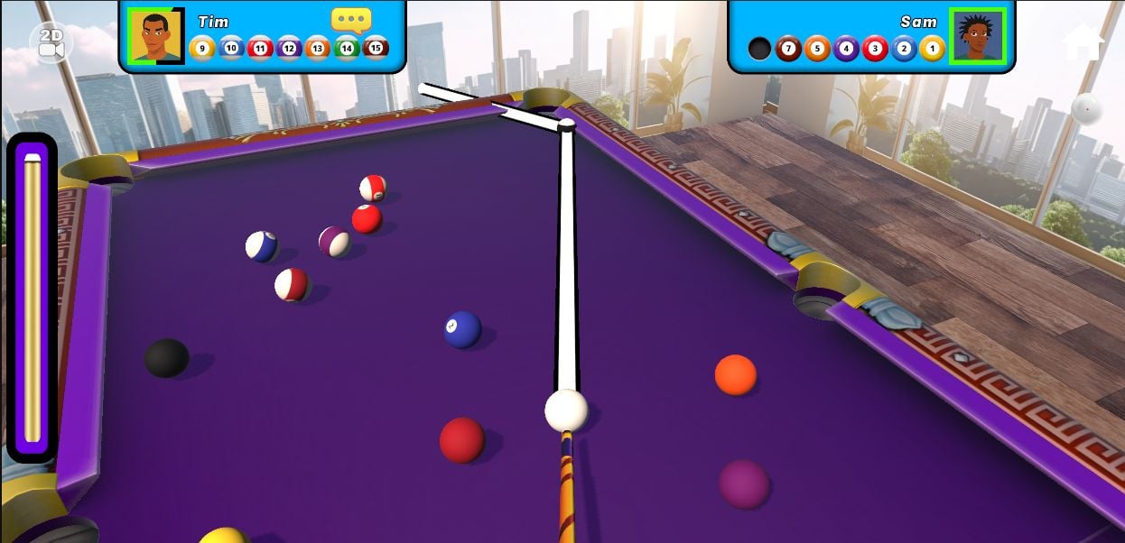 8球台球多人游戏