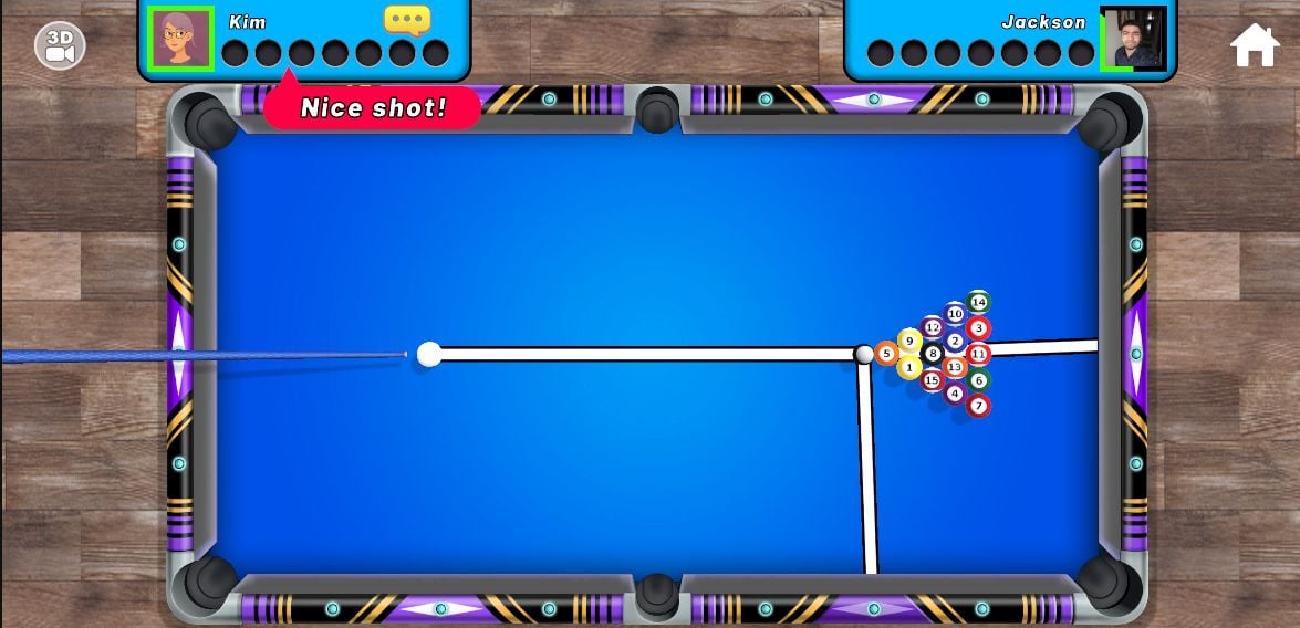 8球台球多人游戏