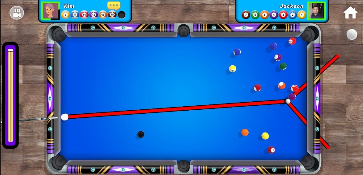 8球台球多人游戏
