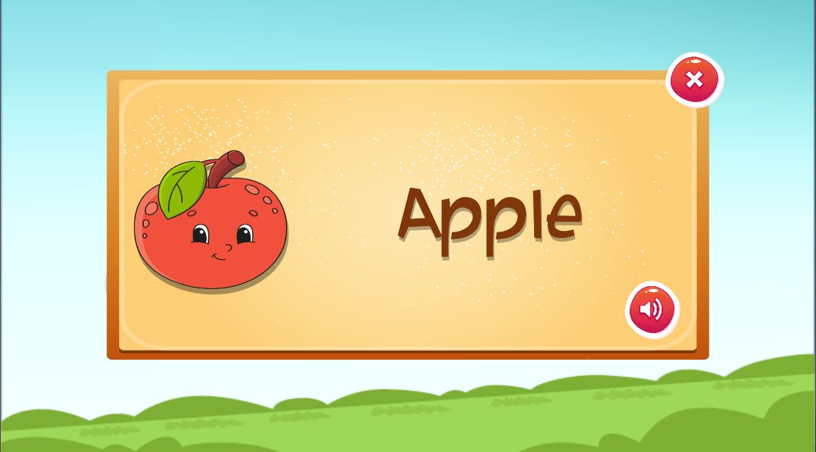 儿童ABC学习应用模板