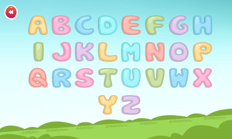 儿童ABC学习应用模板