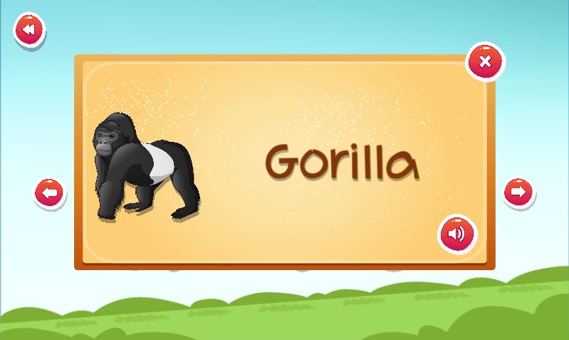 儿童ABC学习应用模板