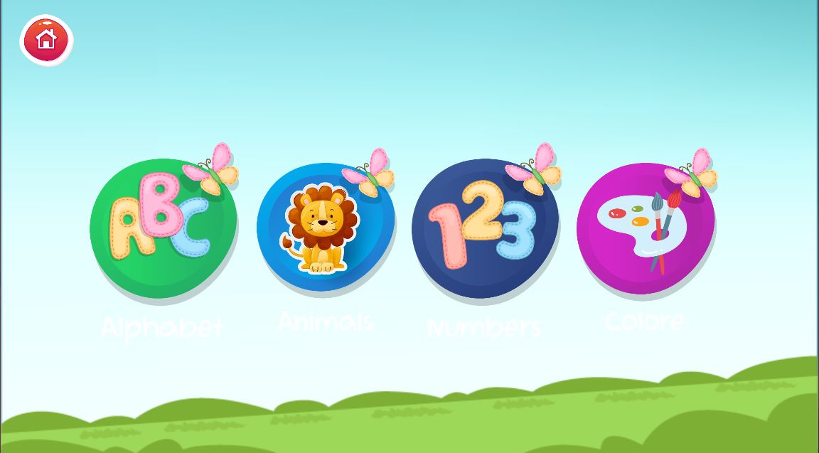 儿童ABC学习应用模板