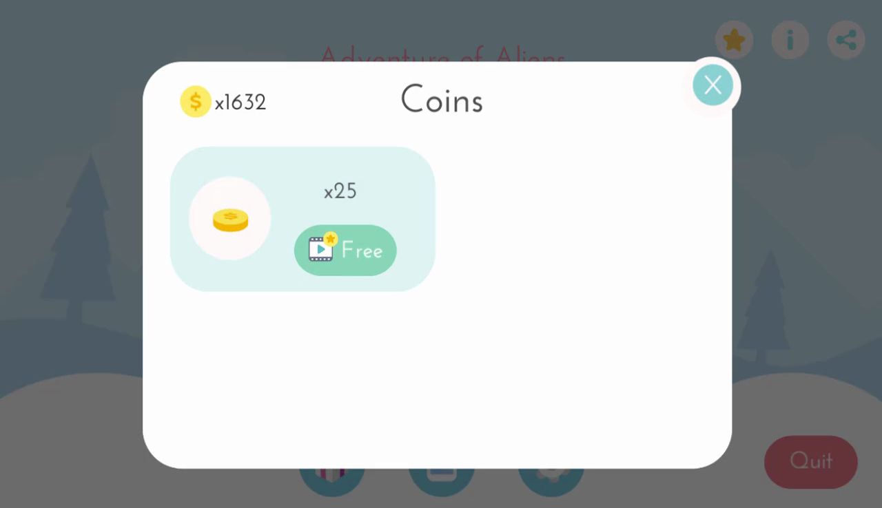 外星人冒险游戏模板