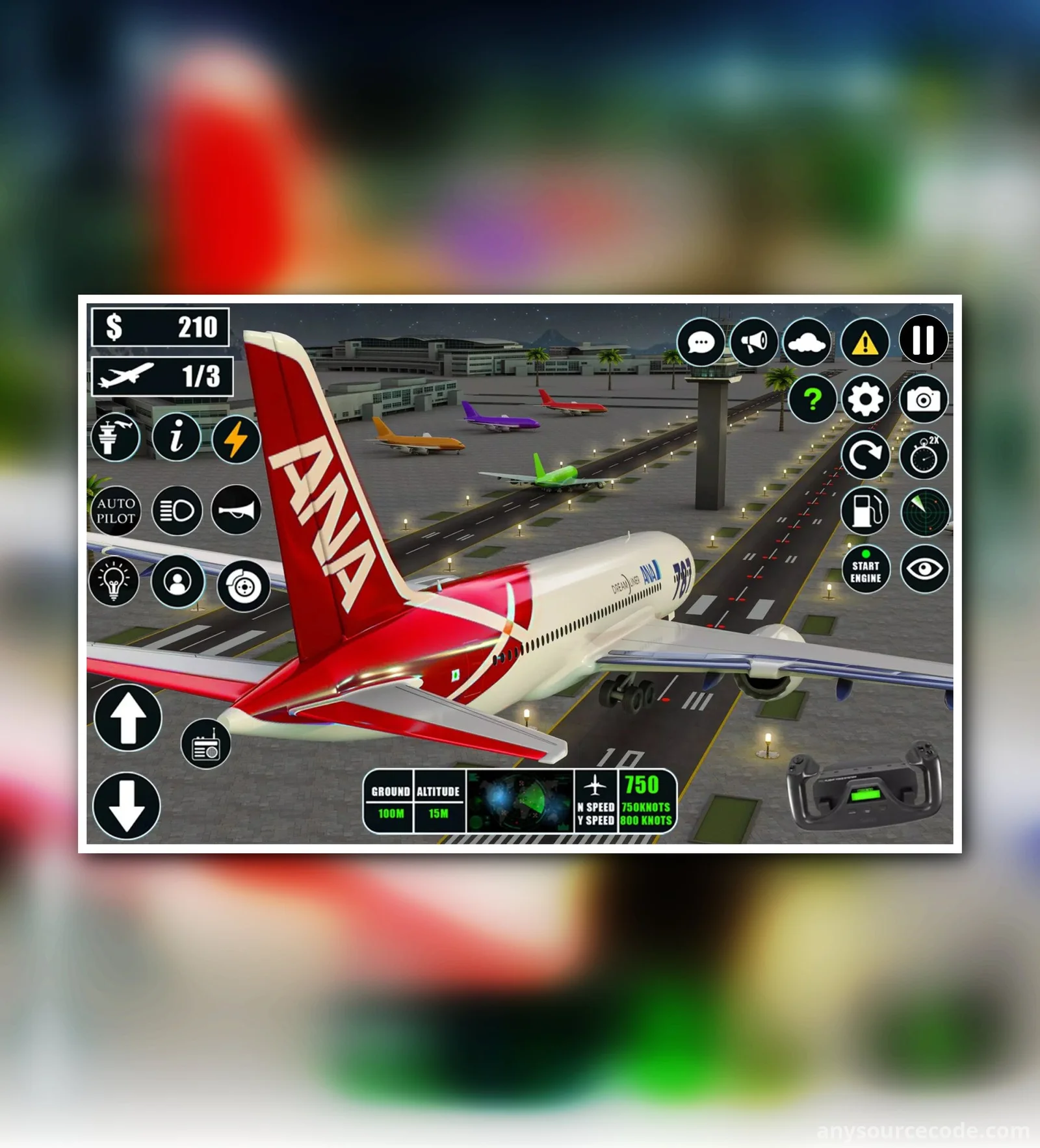 飞机模拟飞行游戏