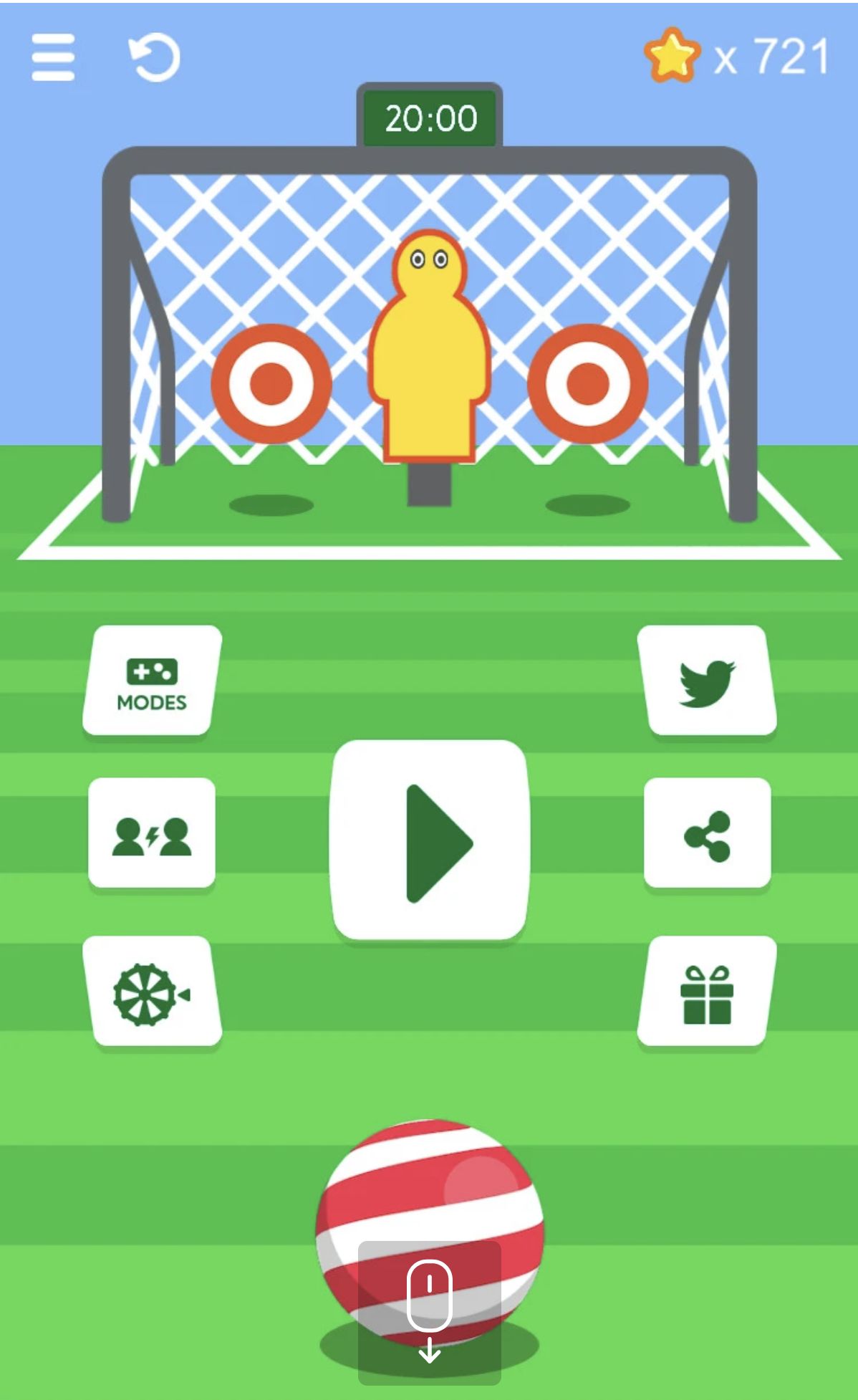 精彩足球游戏模板