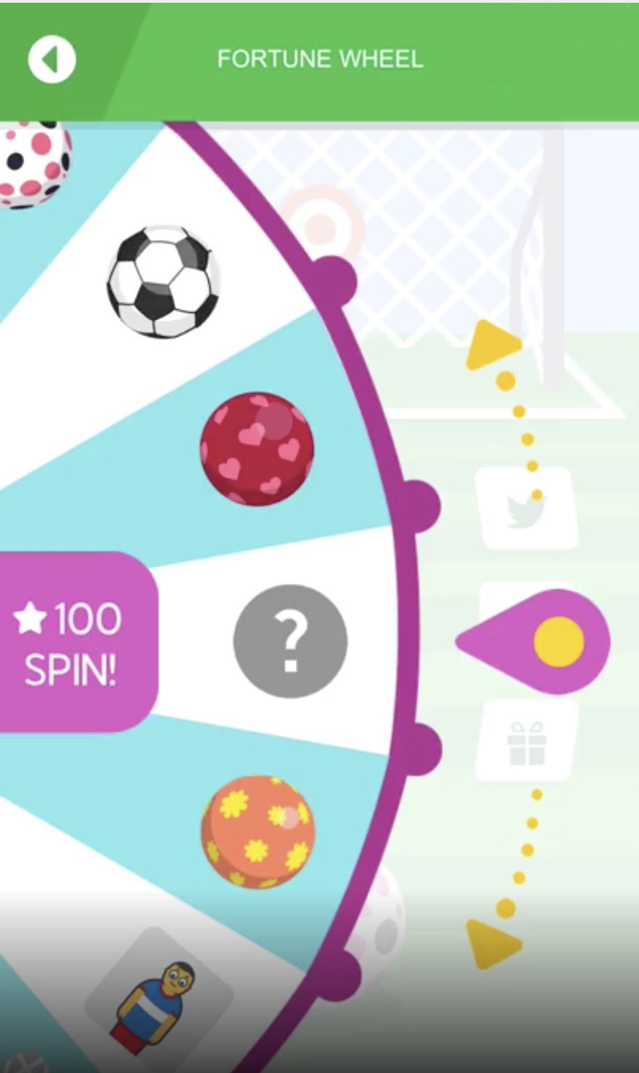 精彩足球游戏模板