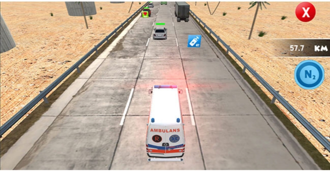 急救车呼叫驾驶游戏