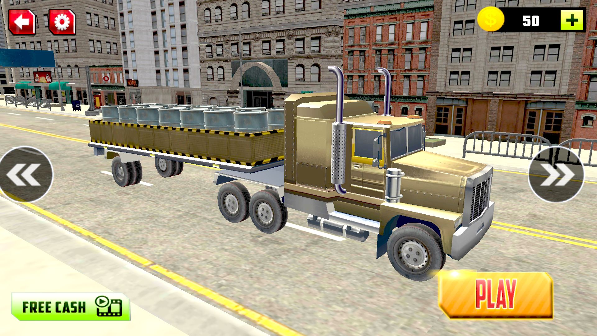 美国卡车货运模拟游戏