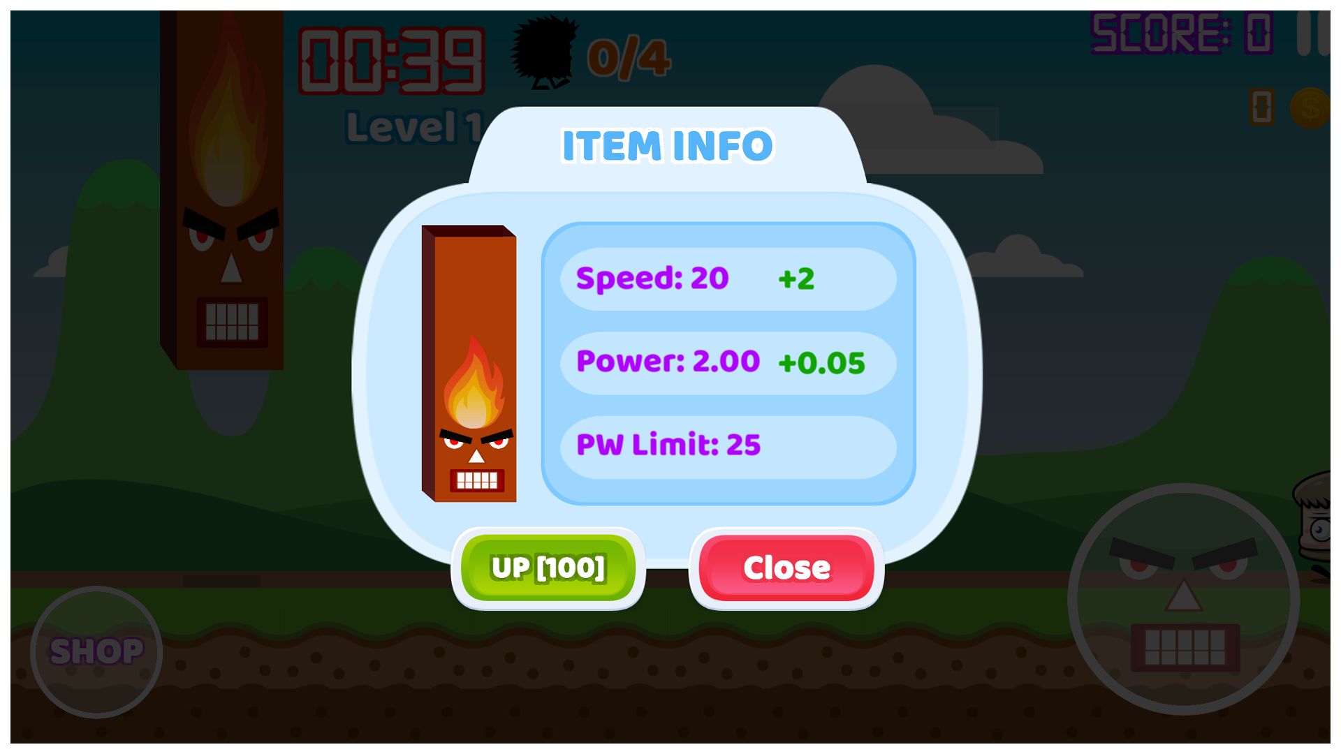 愤怒方块棒趣味游戏模板