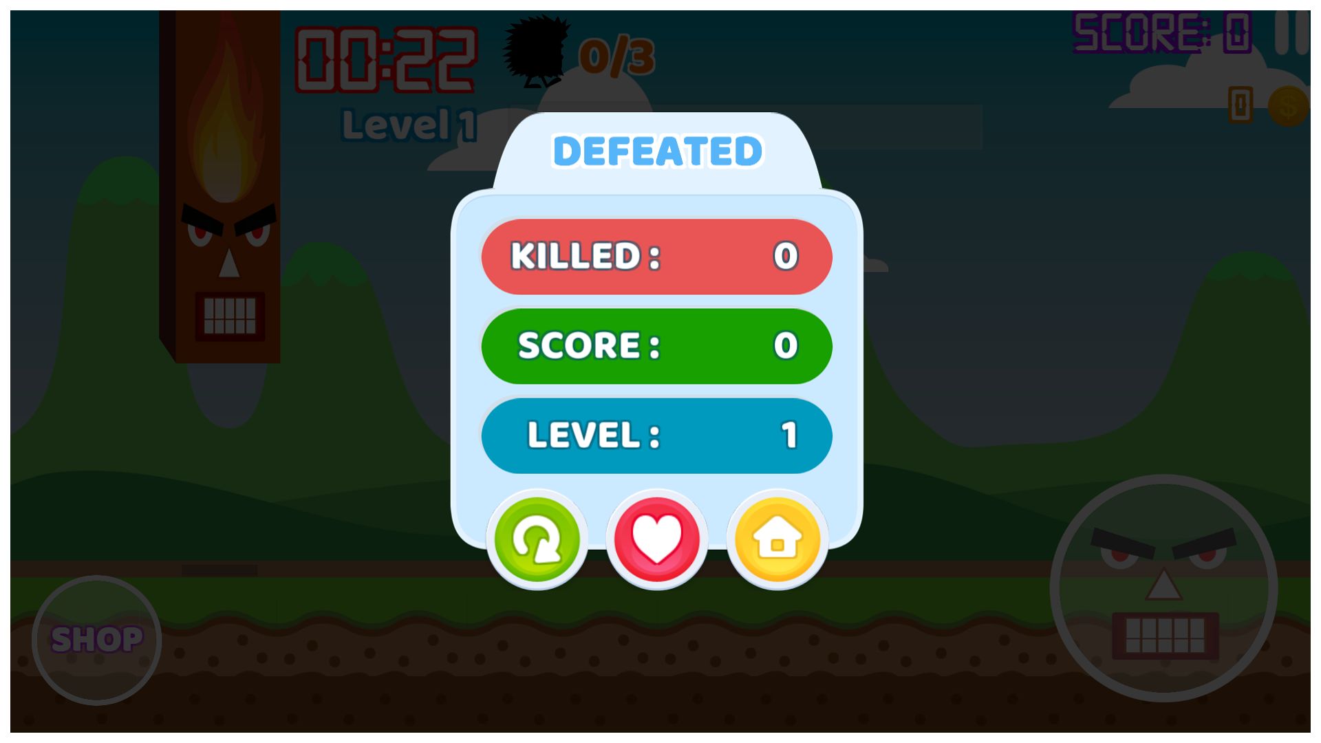 愤怒方块棒趣味游戏模板