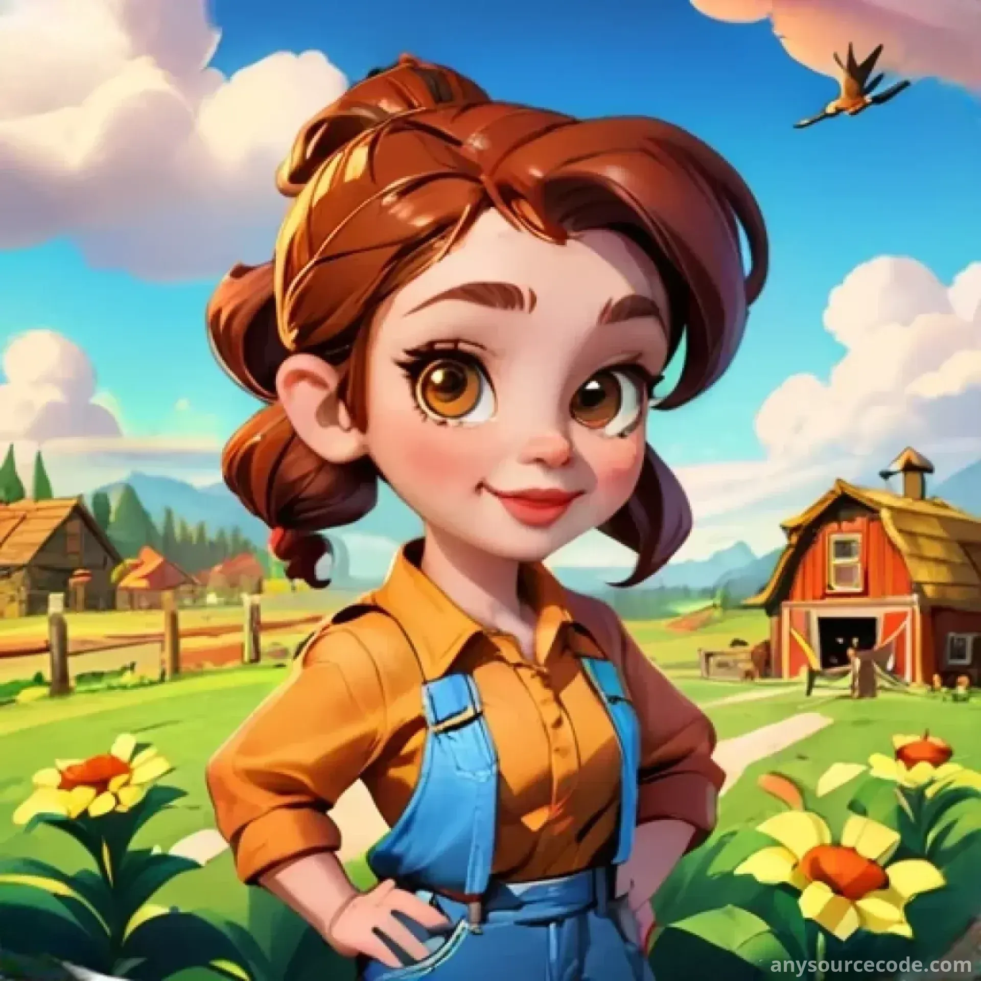 动画小镇2 | 卡通城市2农场游戏