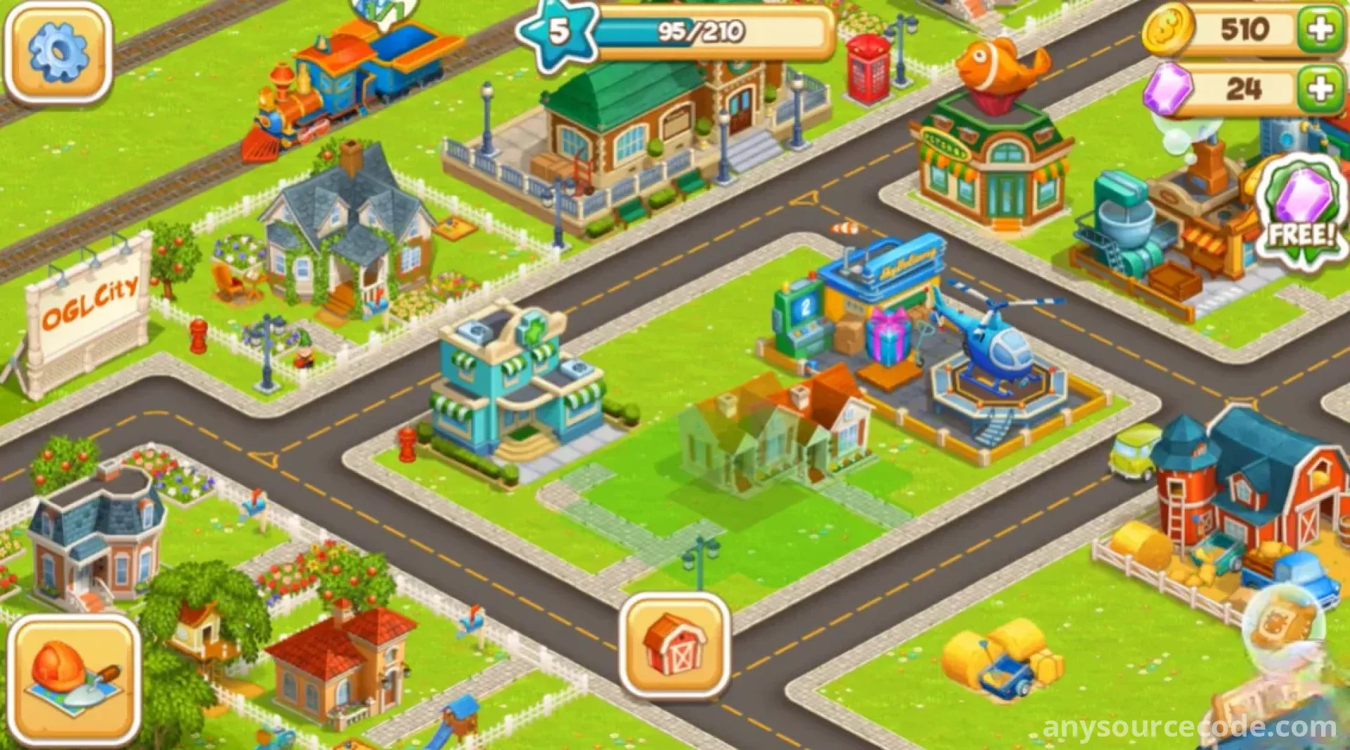 动画小镇2 | 卡通城市2农场游戏