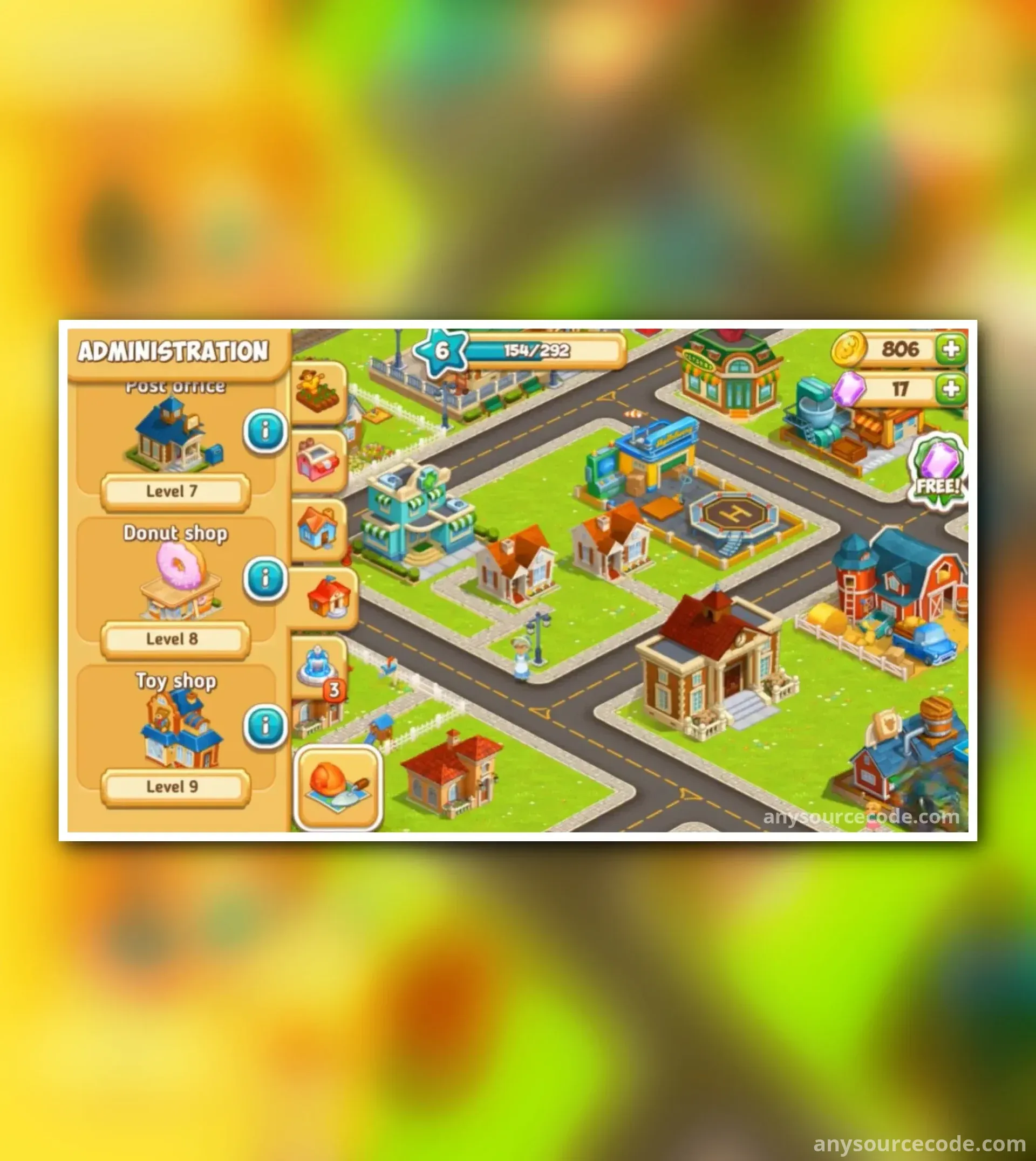 动画小镇2 | 卡通城市2农场游戏