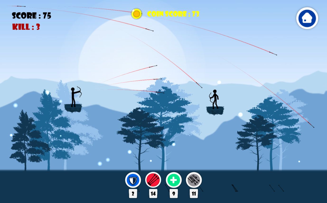 含Admob广告的射箭游戏