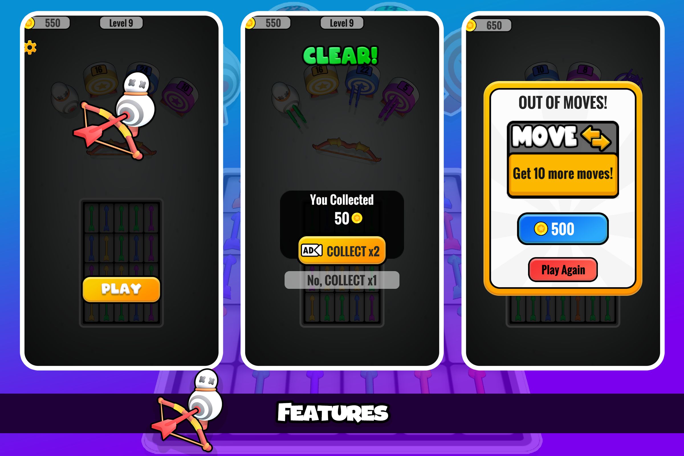 箭速狂飙：超休闲点击射击游戏