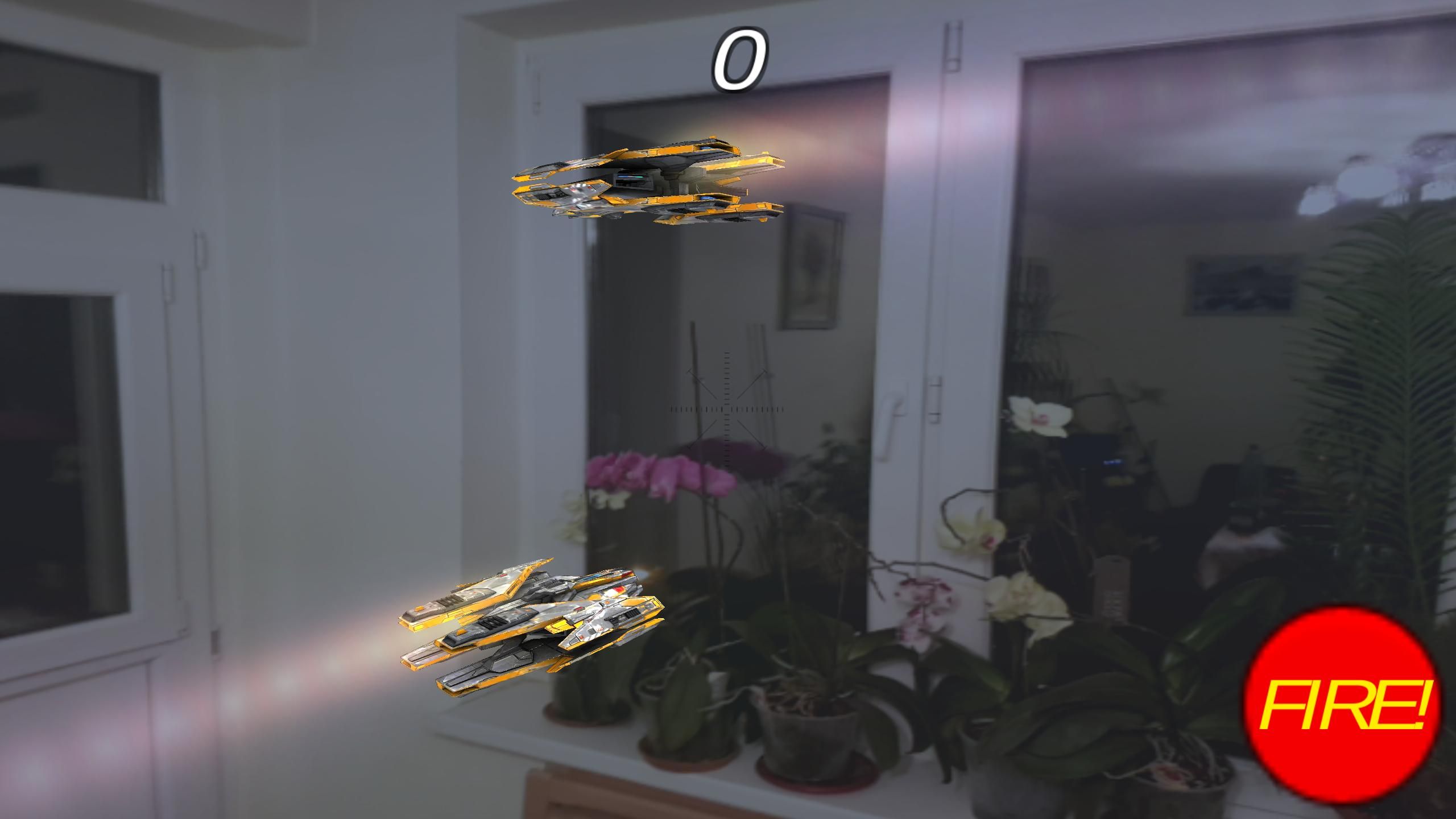 增强现实射击游戏