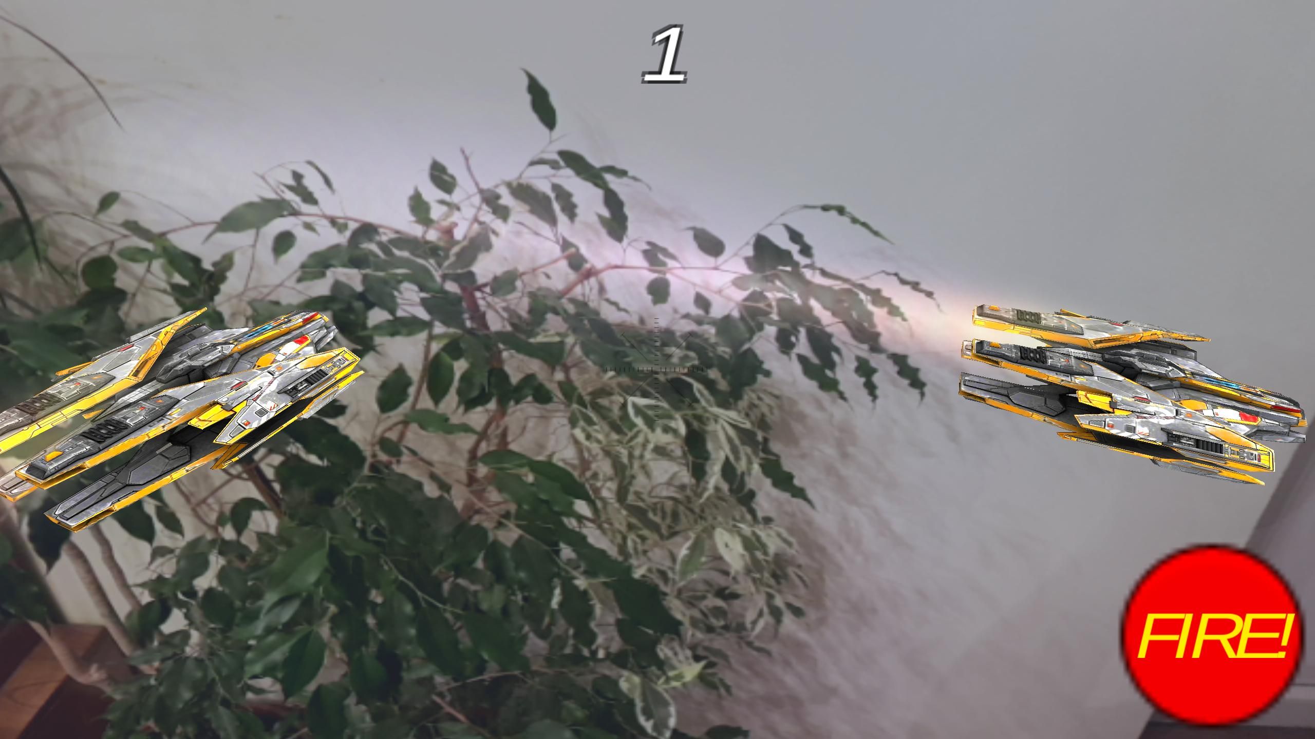 增强现实射击游戏