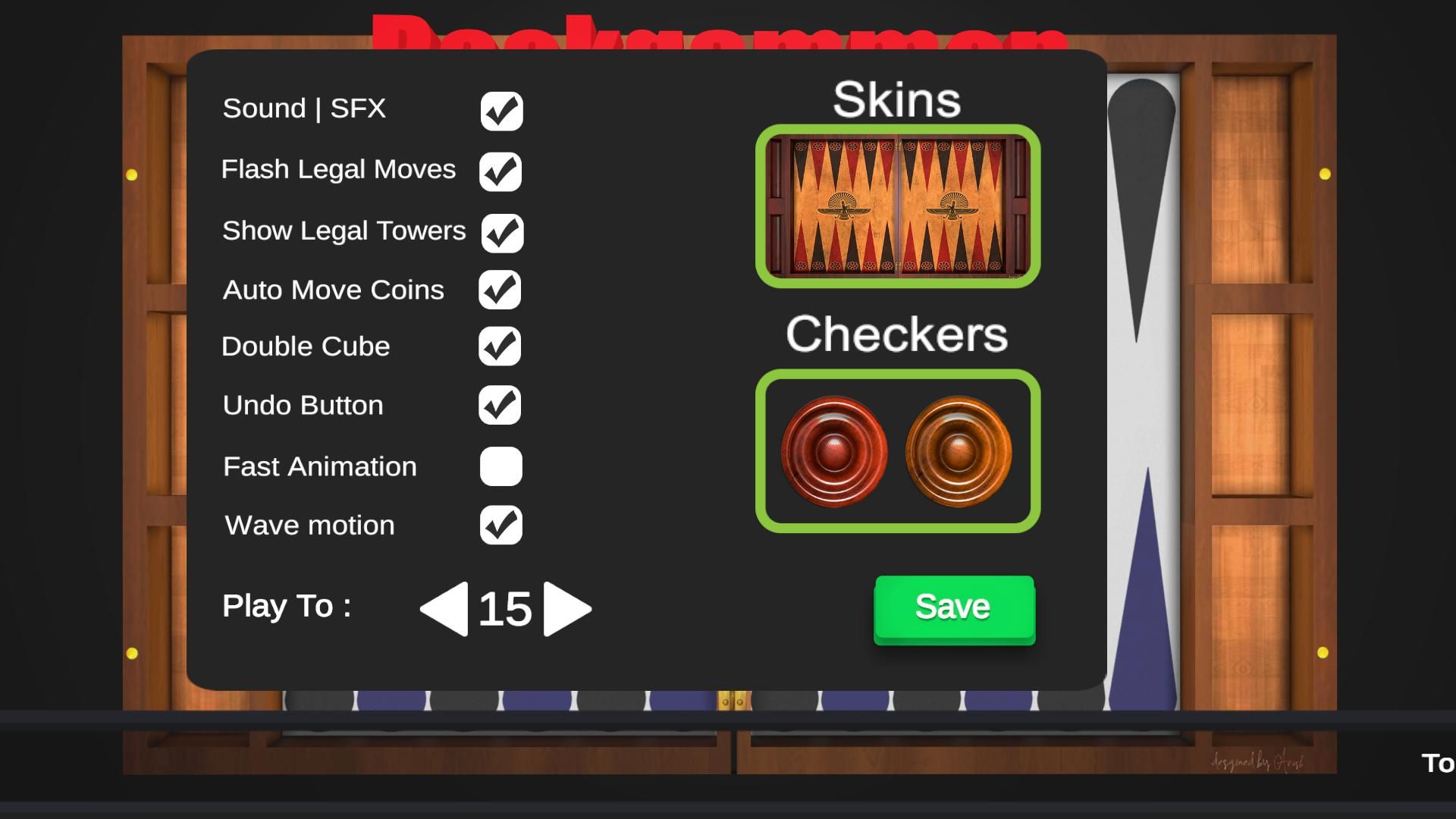 真实骰子双陆棋