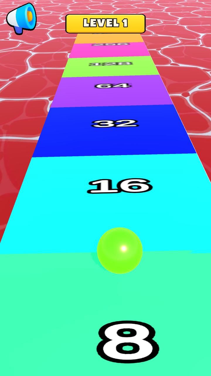 《弹珠奔跑2048益智手游》