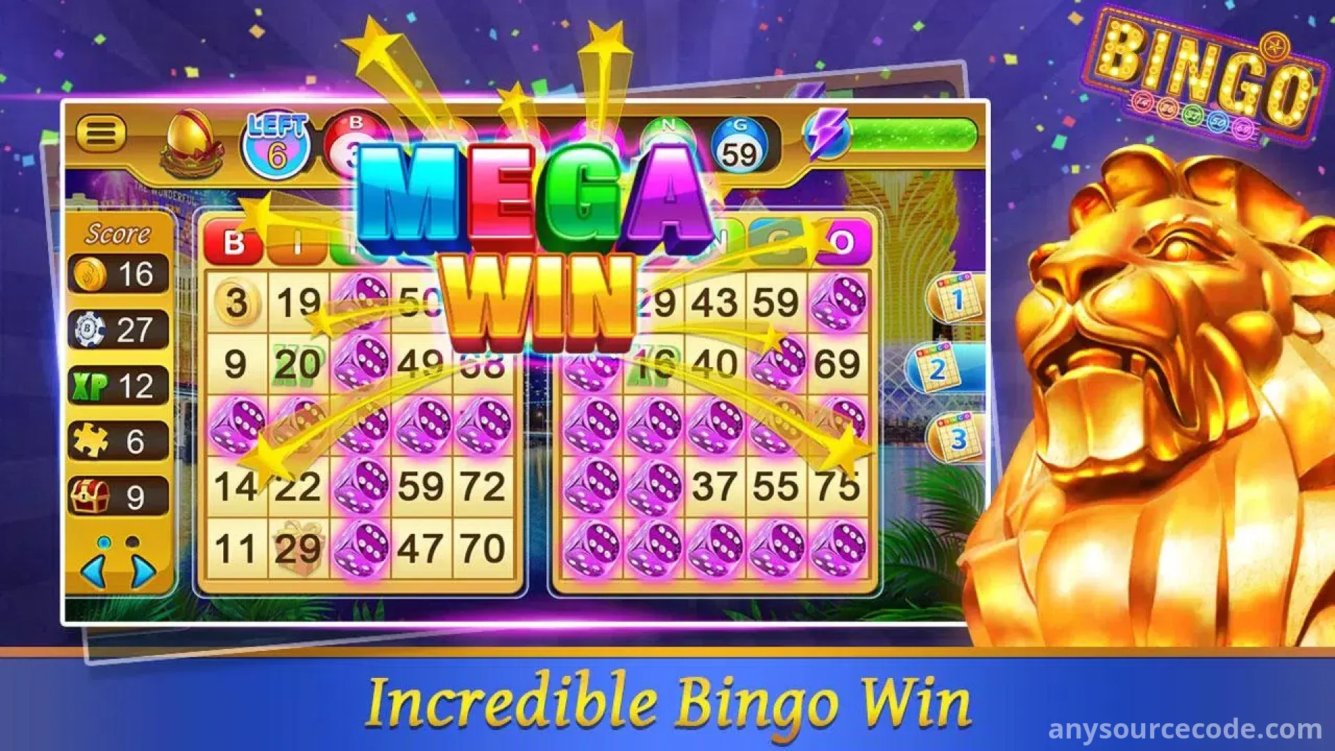 宾果欢乐卡片高清版 | 赌场游戏