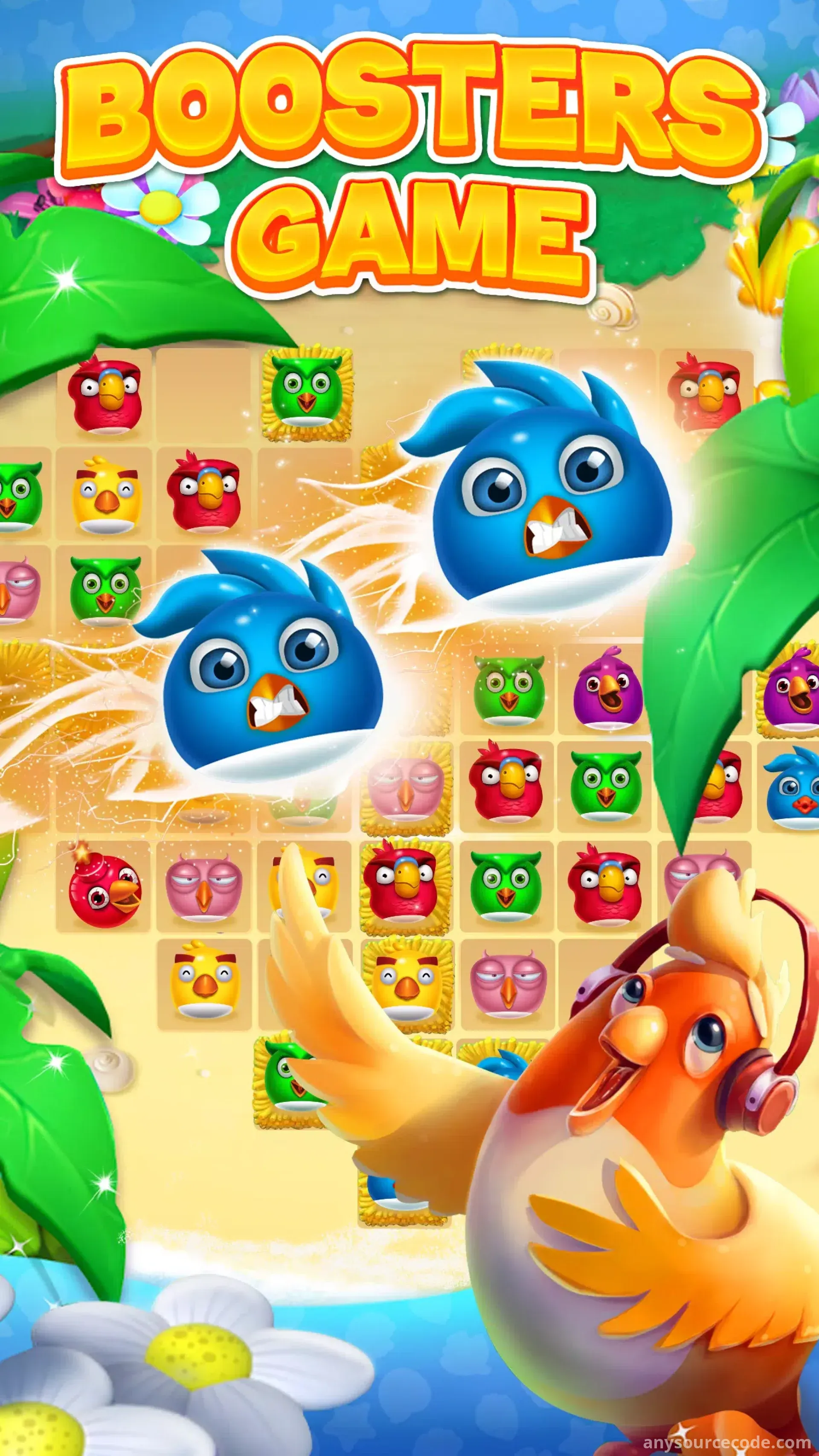 小鸟花园三消游戏