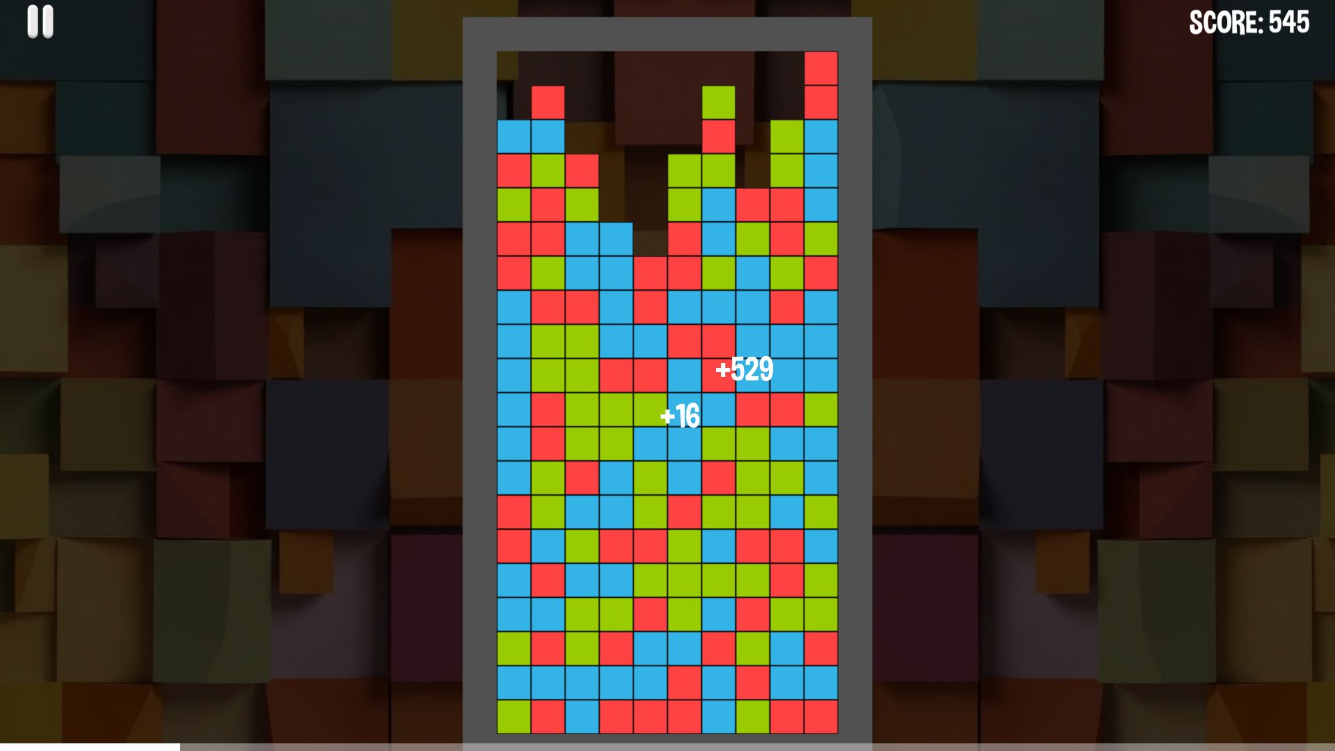 爆破方块益智游戏