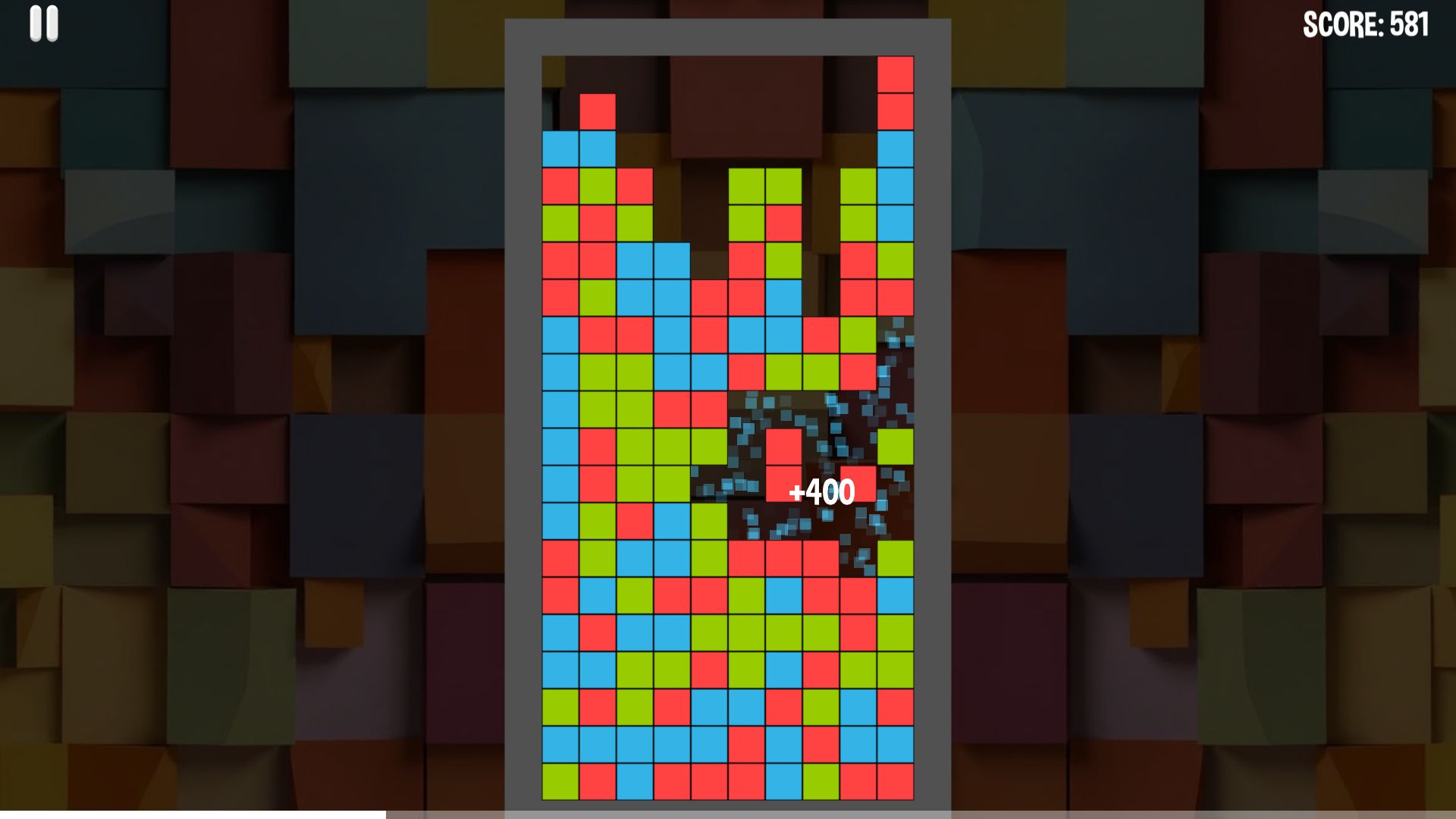 爆破方块益智游戏