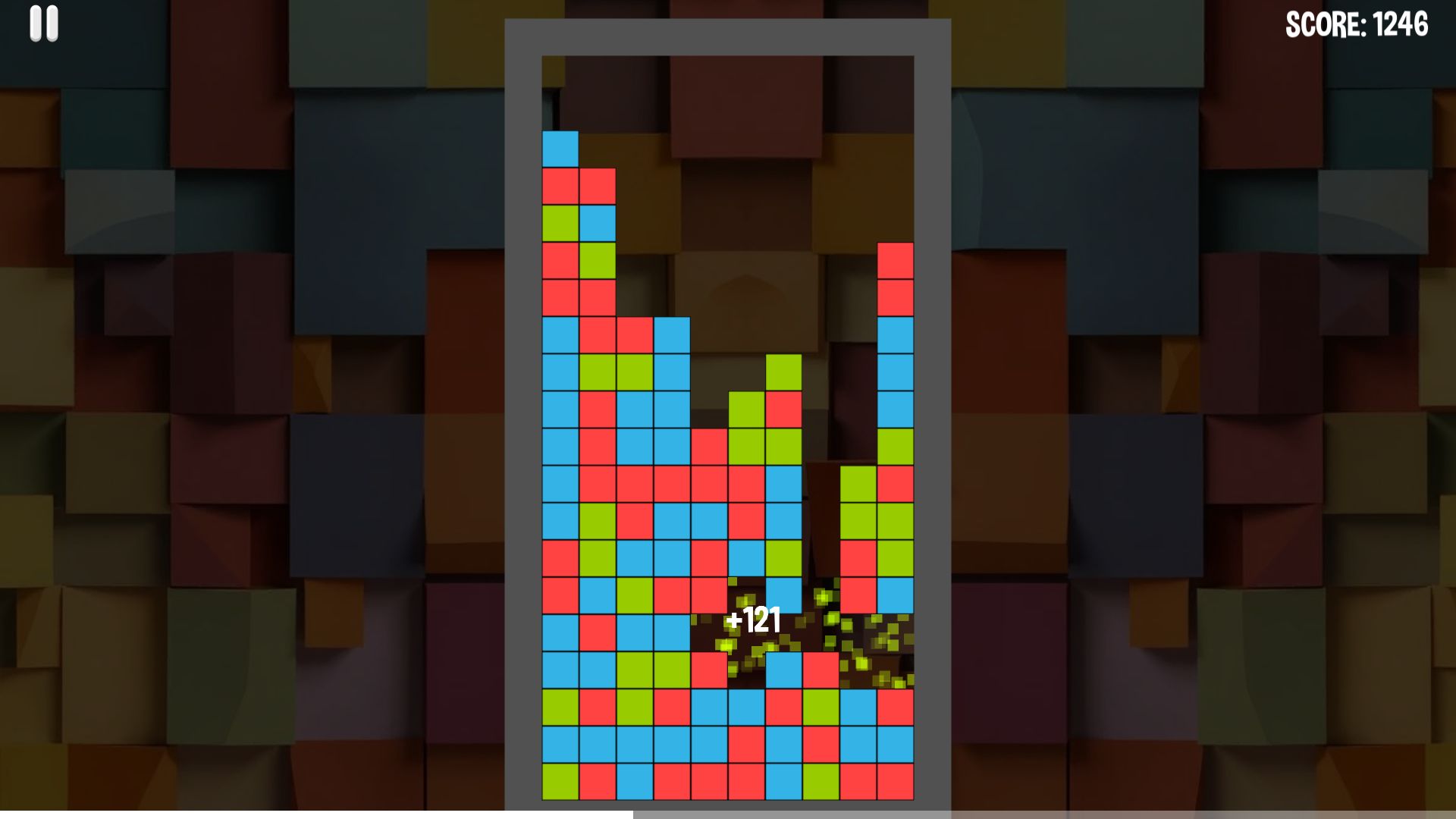 爆破方块益智游戏