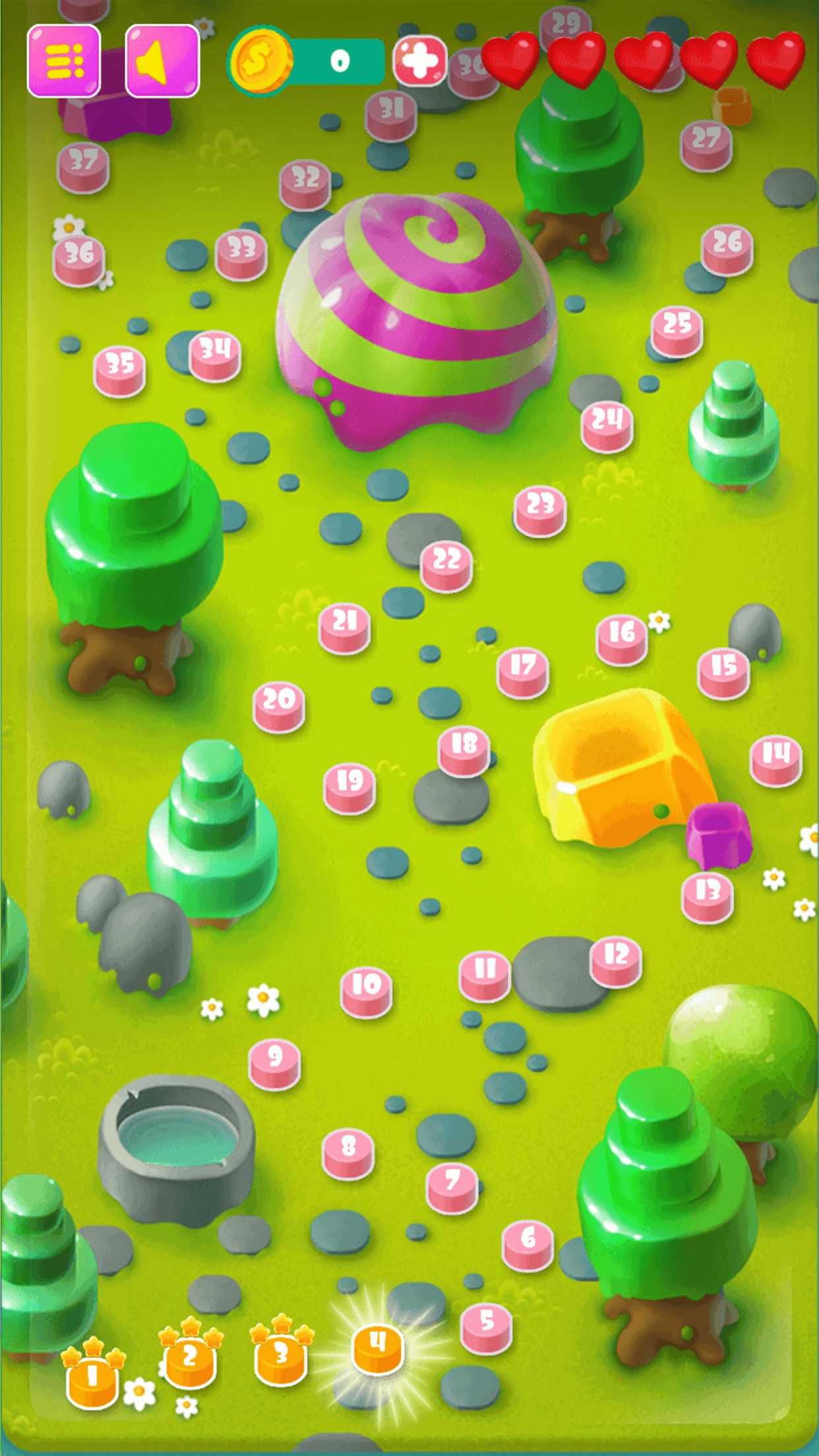 方块果冻益智游戏