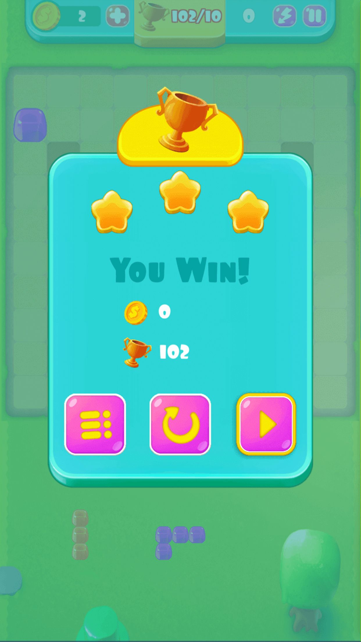 方块果冻益智游戏