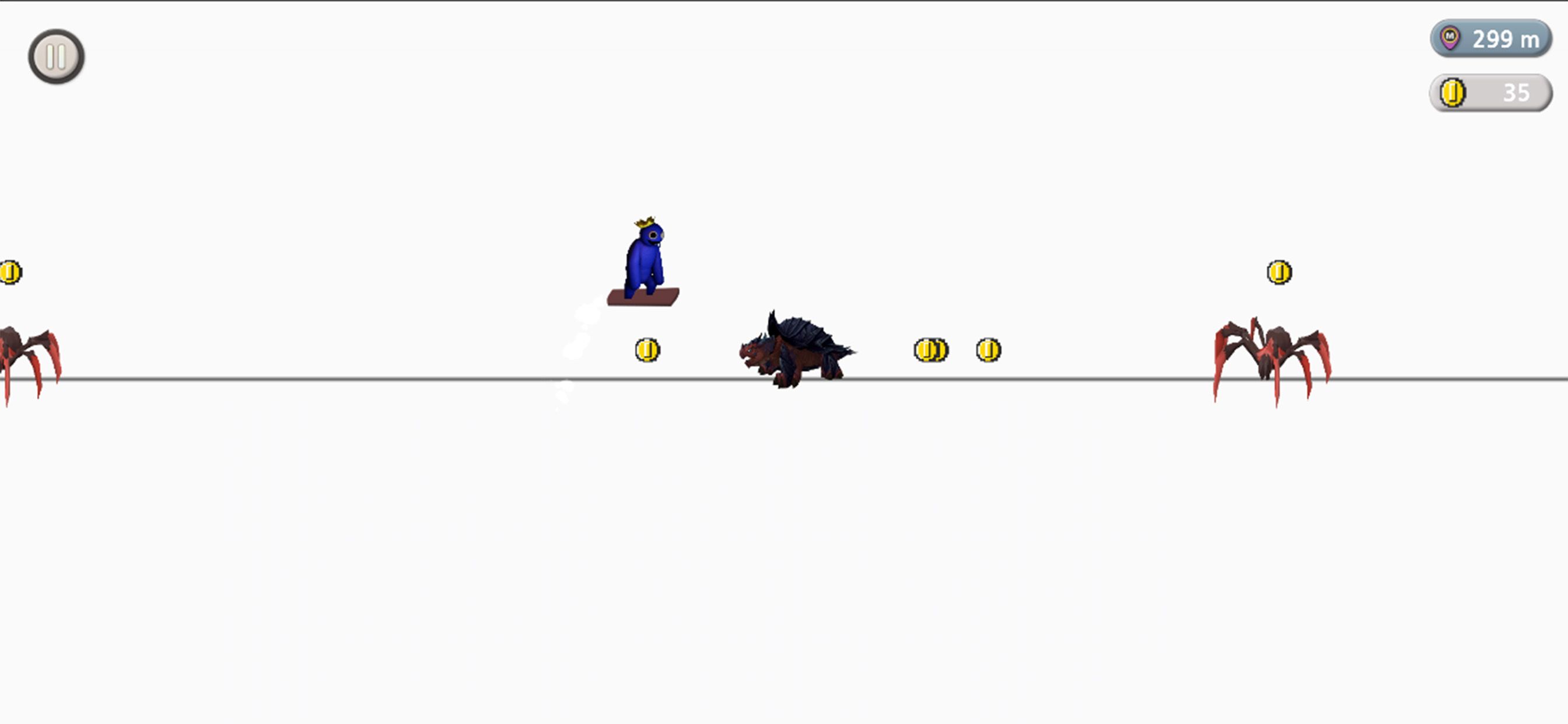 蓝色彩虹冲浪者