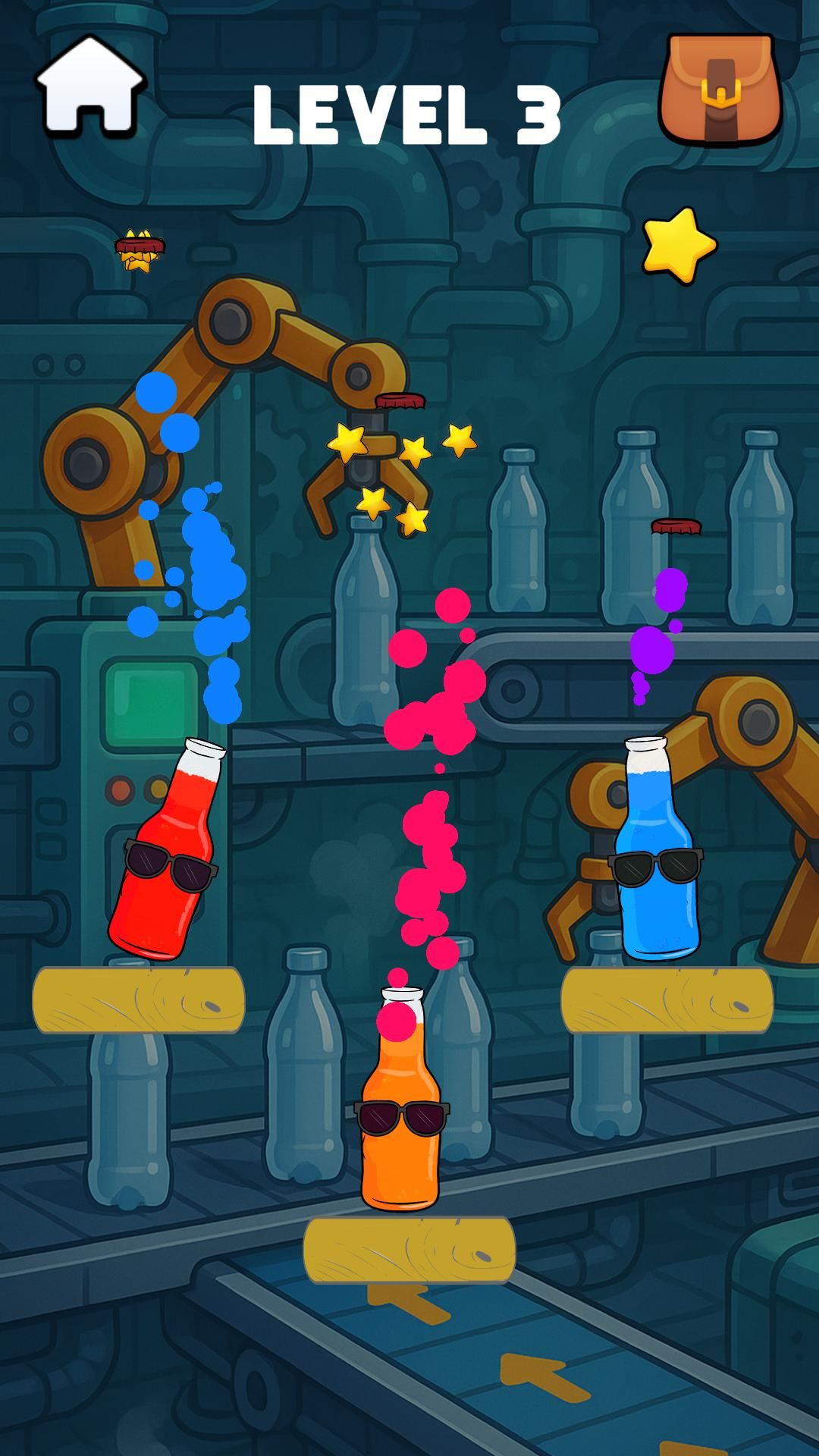 点击瓶子解谜休闲手游