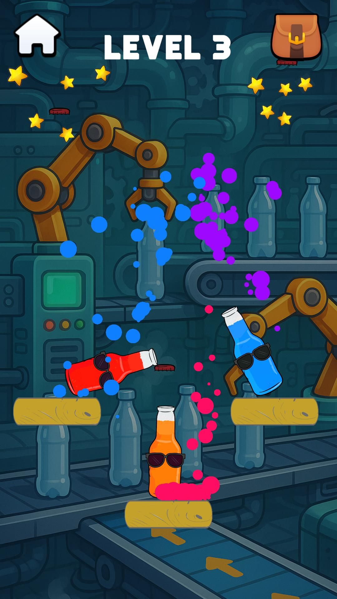 点击瓶子解谜休闲手游