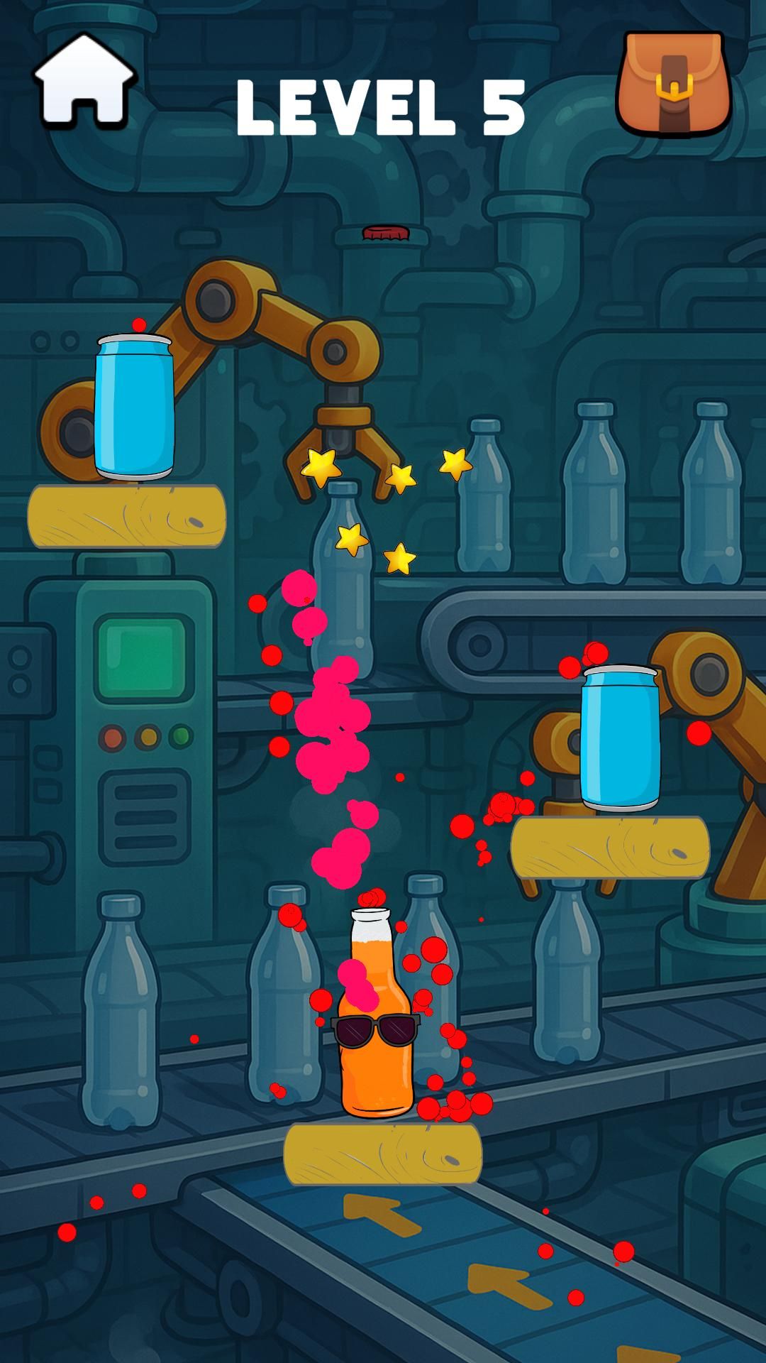 点击瓶子解谜休闲手游