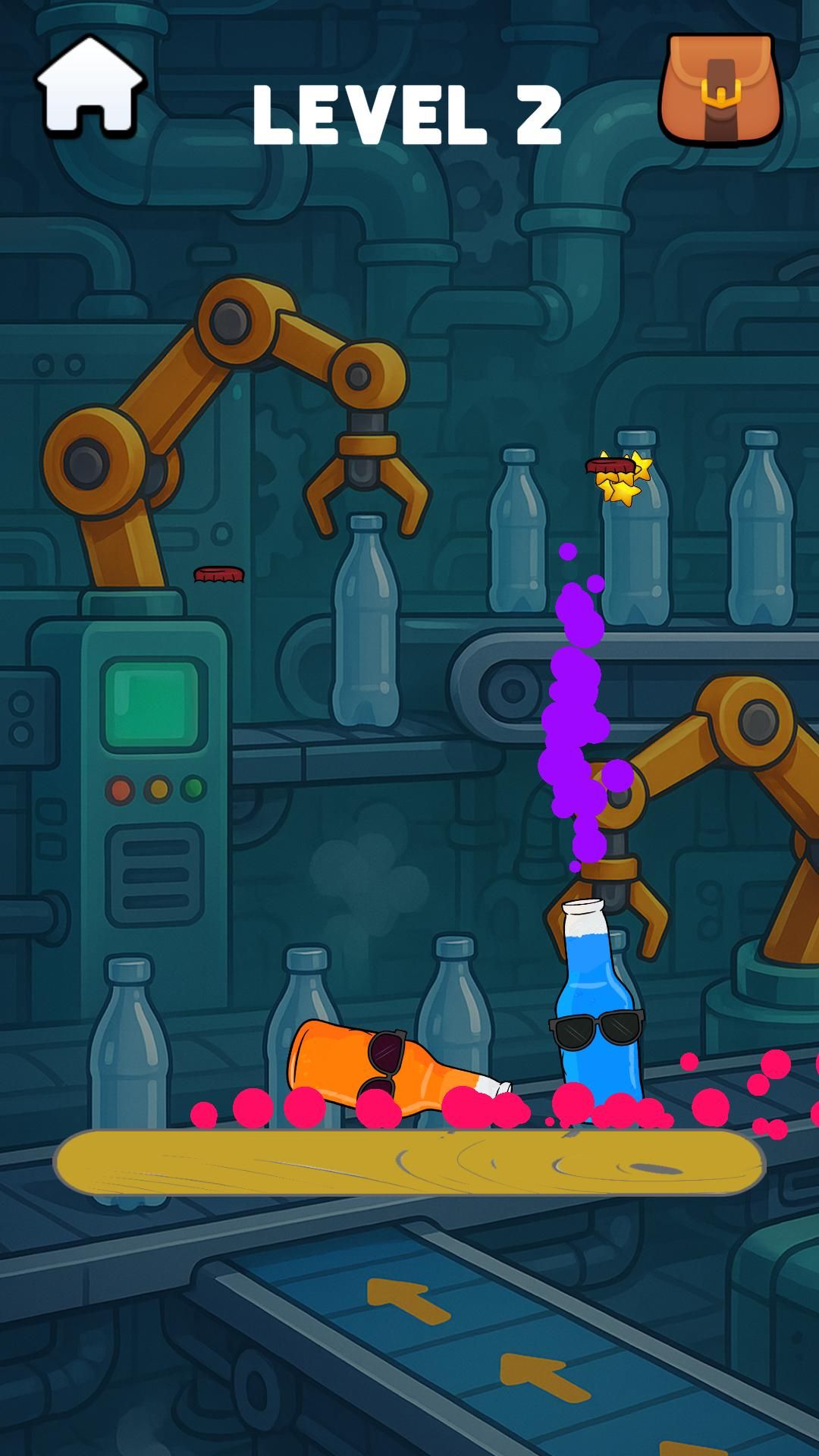 点击瓶子解谜休闲手游