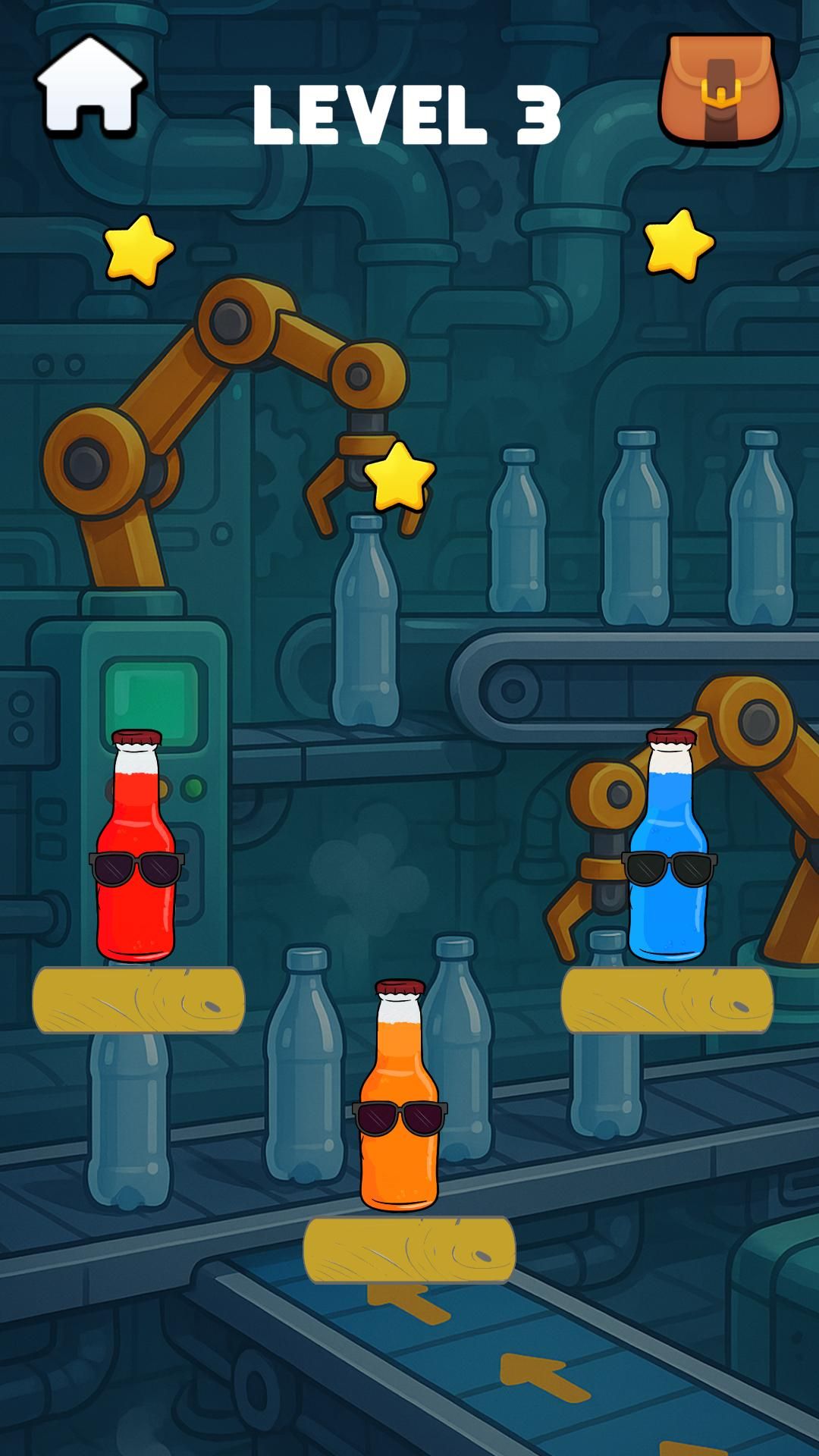 点击瓶子解谜休闲手游