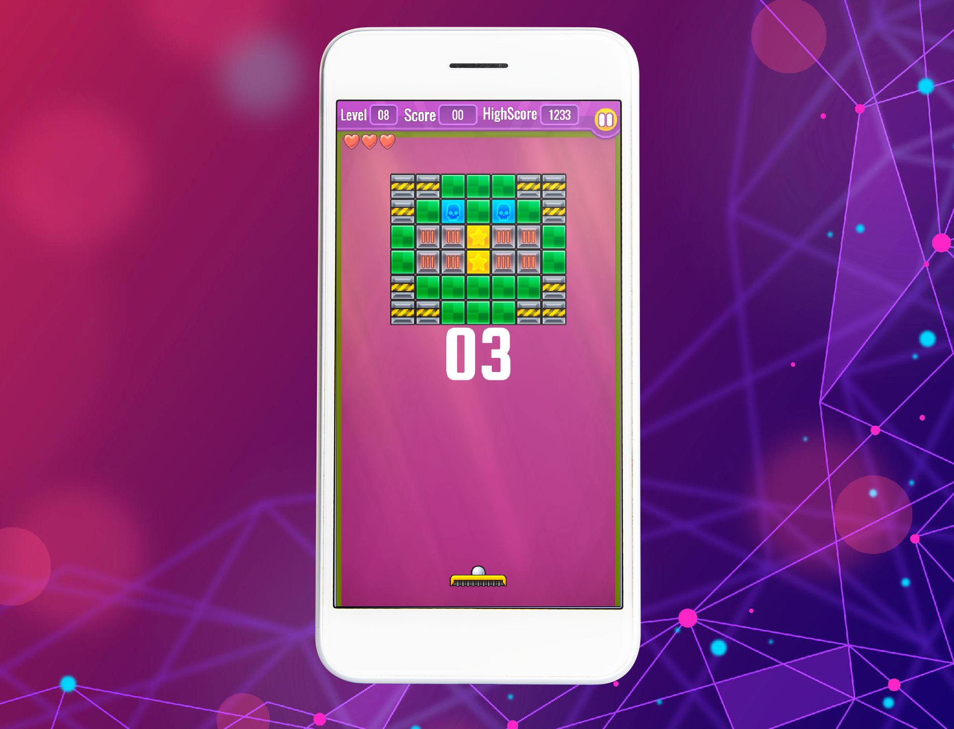 砖块粉碎游戏模板关卡编辑器