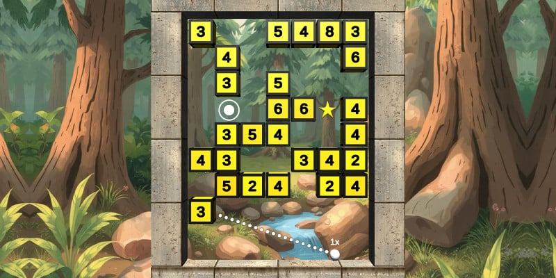 砖块破坏者数字粉碎游戏模板