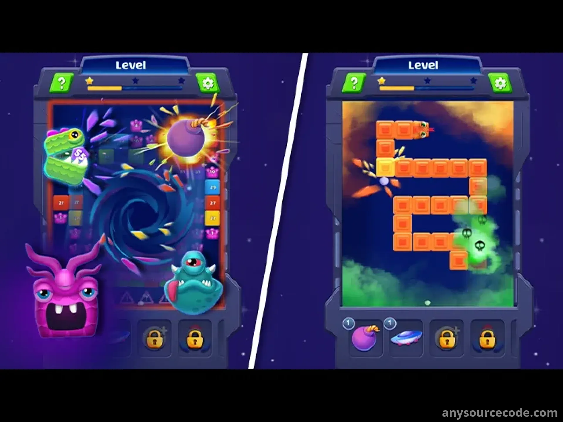 砖块粉碎者 - 破球游戏