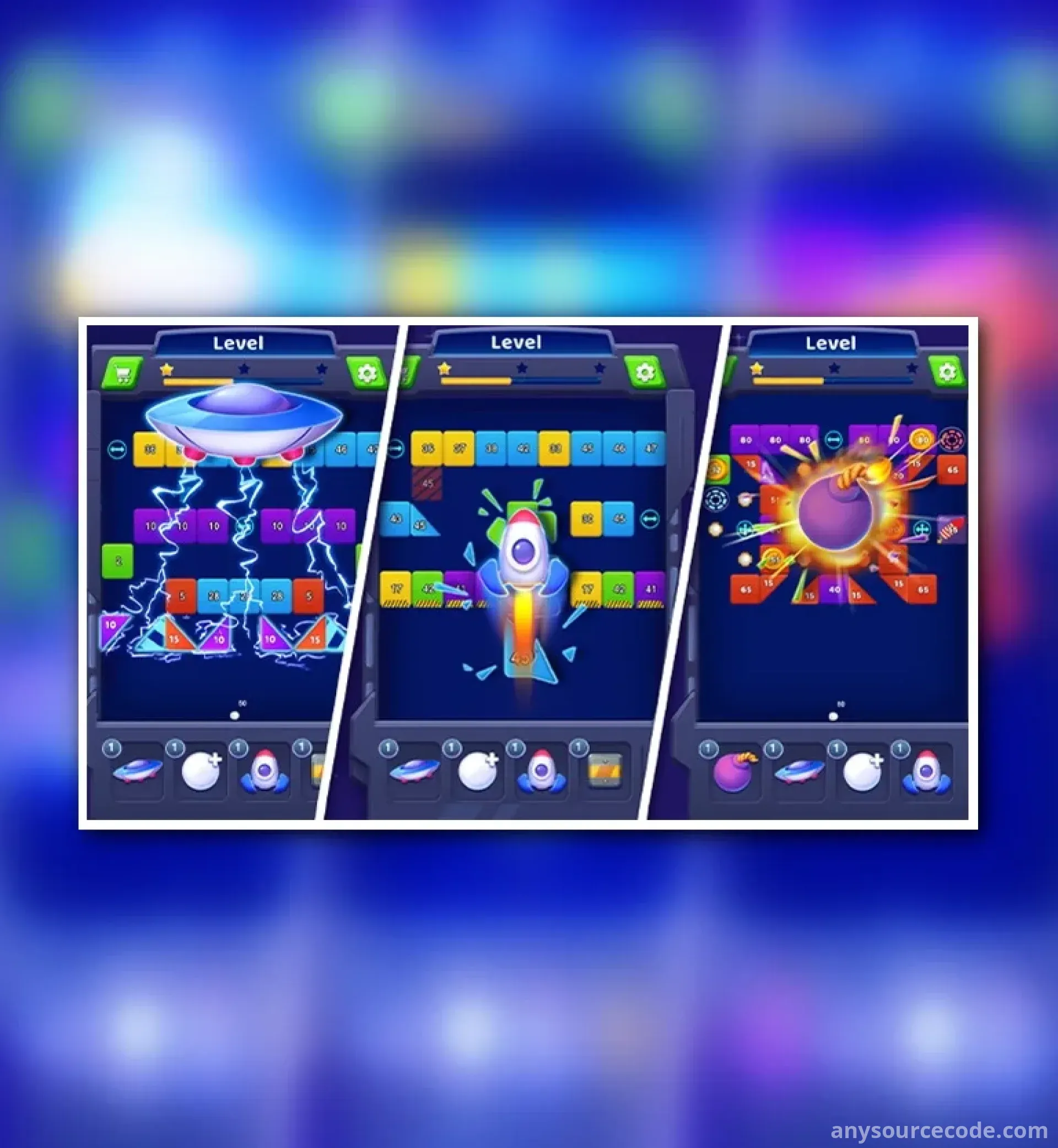 砖块粉碎者 - 破球游戏