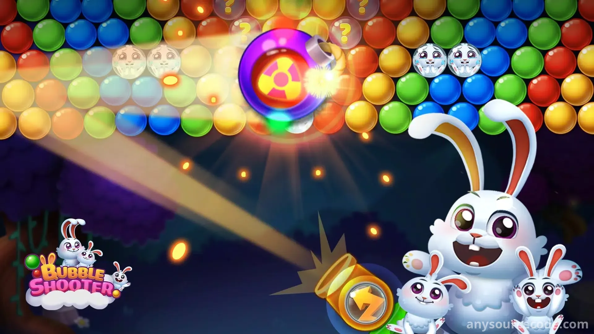 泡泡兔子 - 泡泡射击游戏