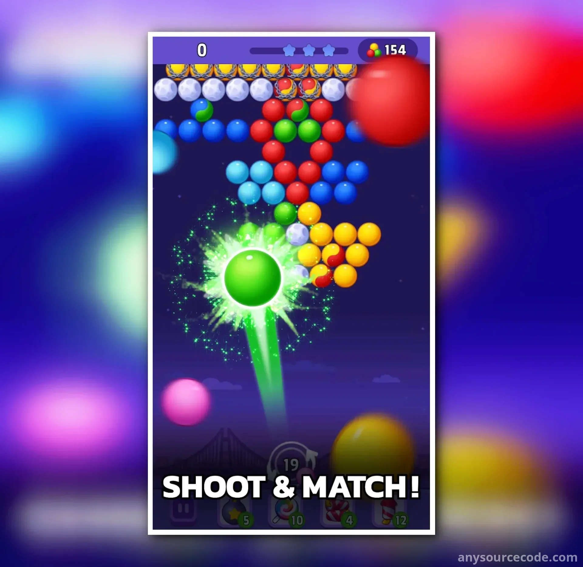 泡泡派对！射击解谜