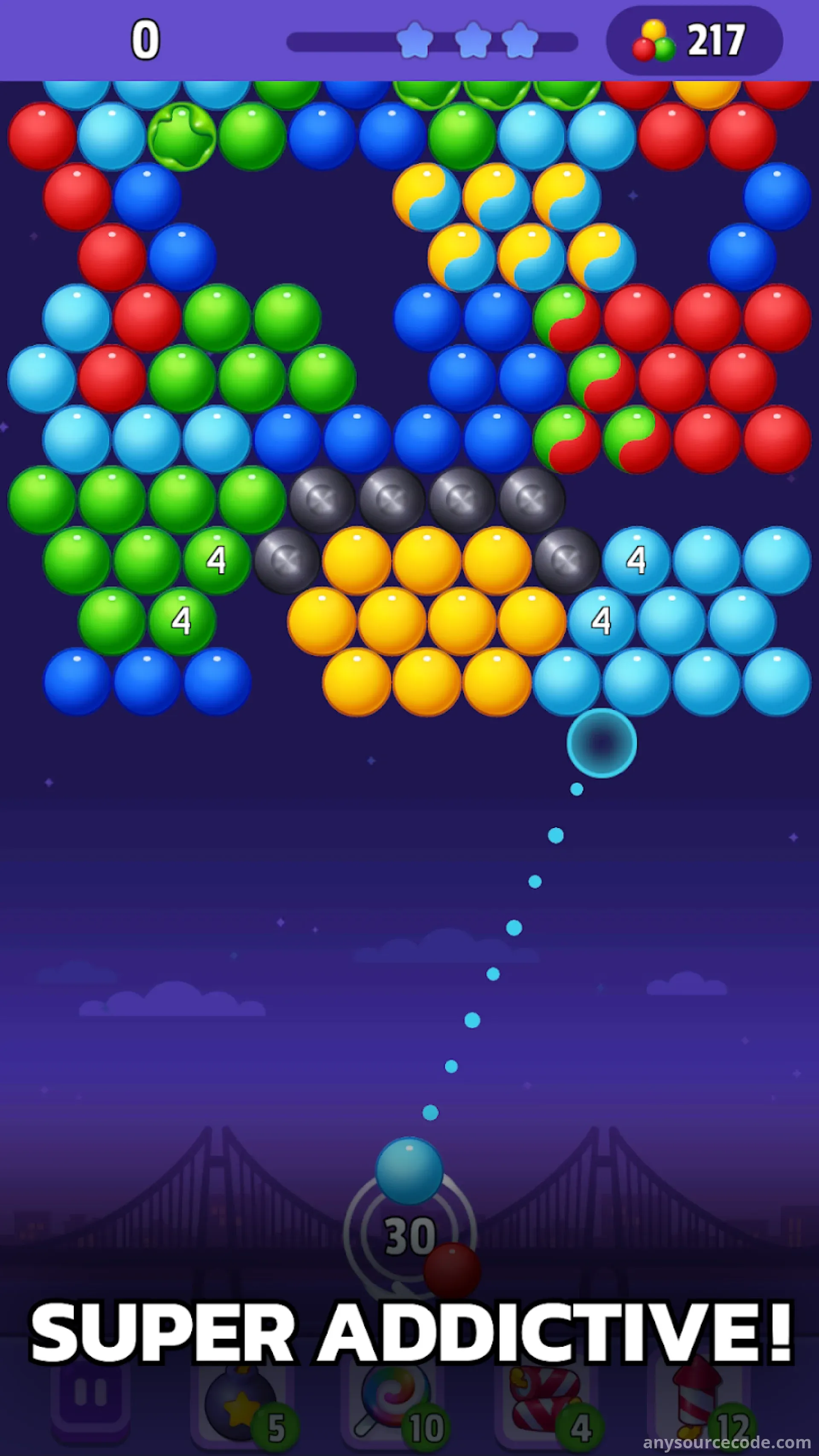 泡泡派对！射击解谜