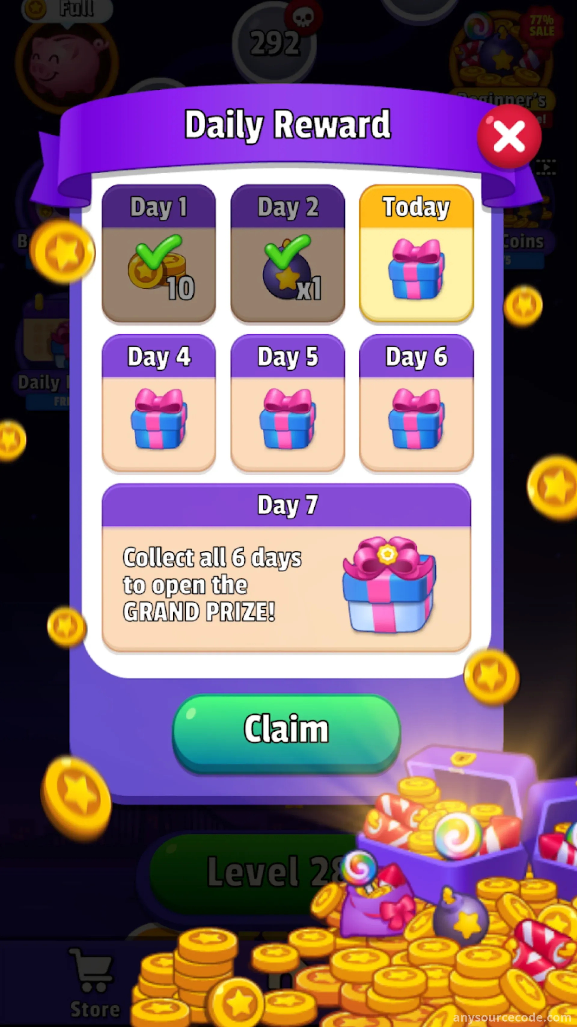 泡泡派对！射击解谜