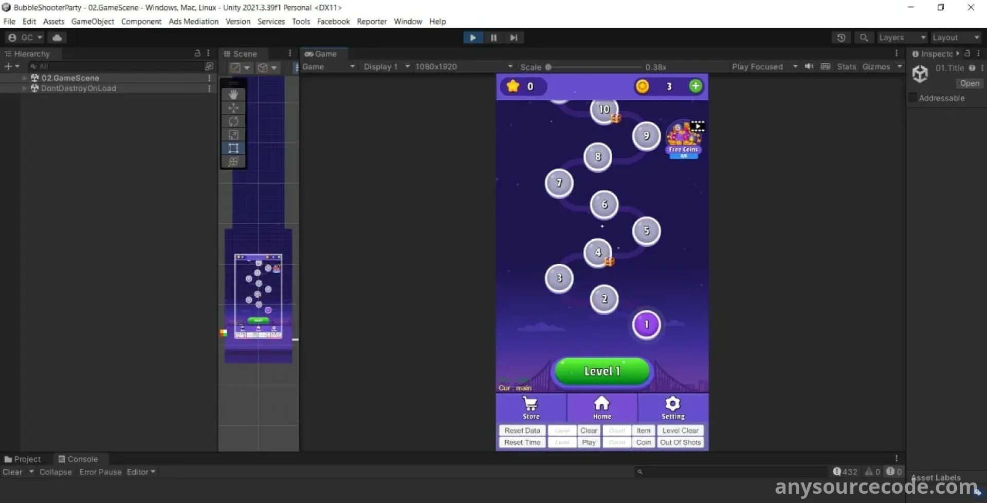 泡泡派对！射击解谜