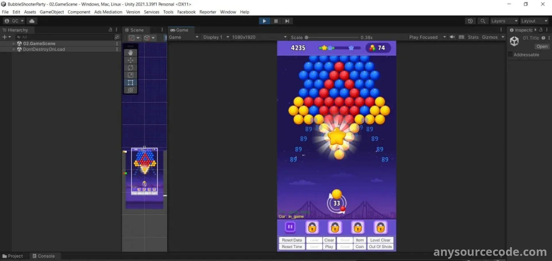 泡泡派对！射击解谜